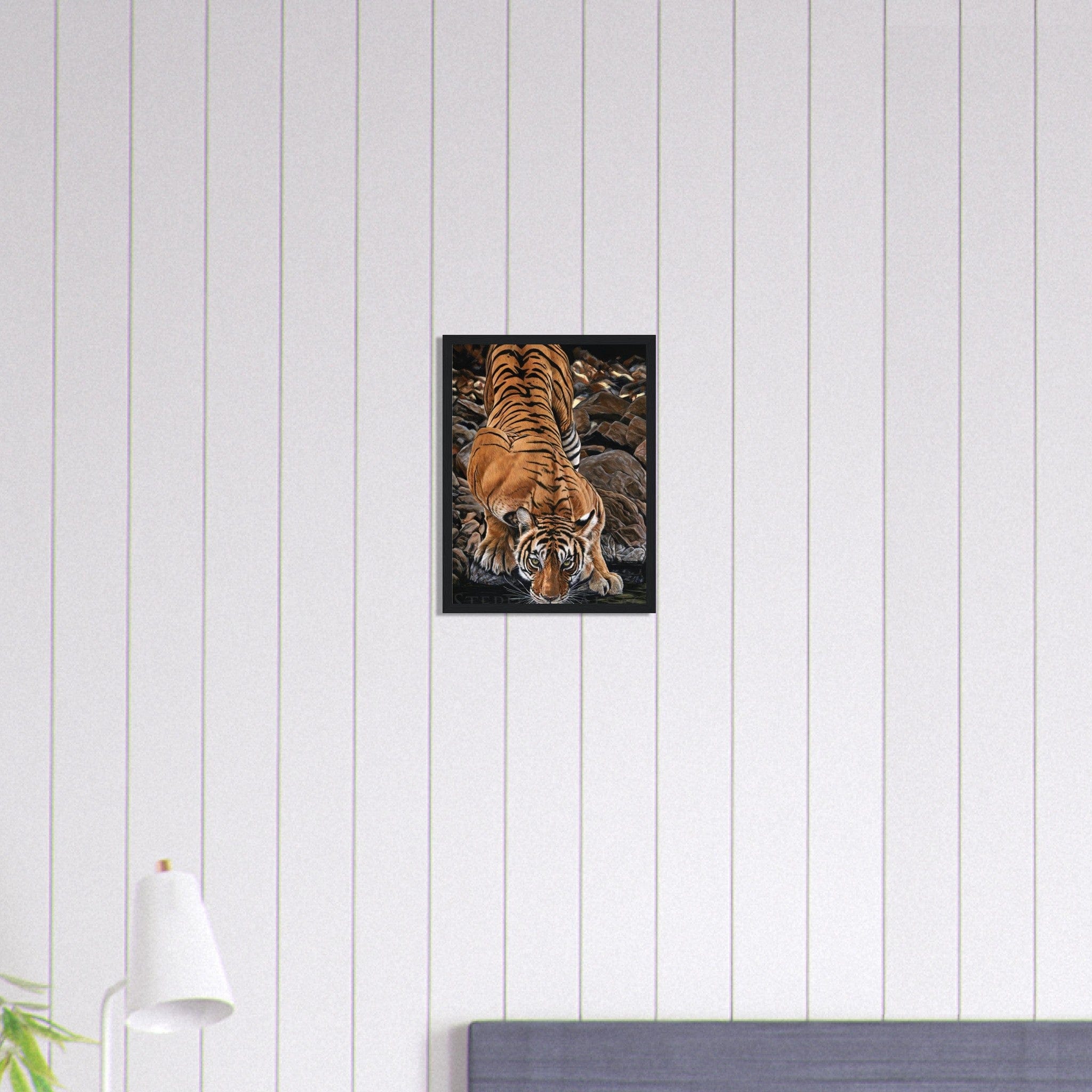 Tableau Tigre Jungle Canvanation