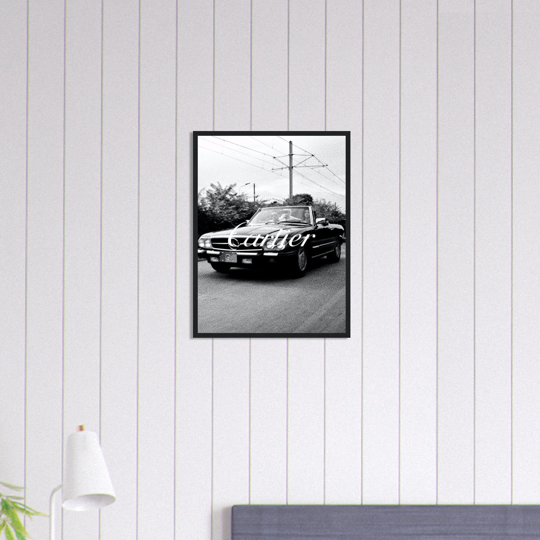 Canvanation Print Material 45x60 cm / 18x24″ Tableau Voiture et Cartier