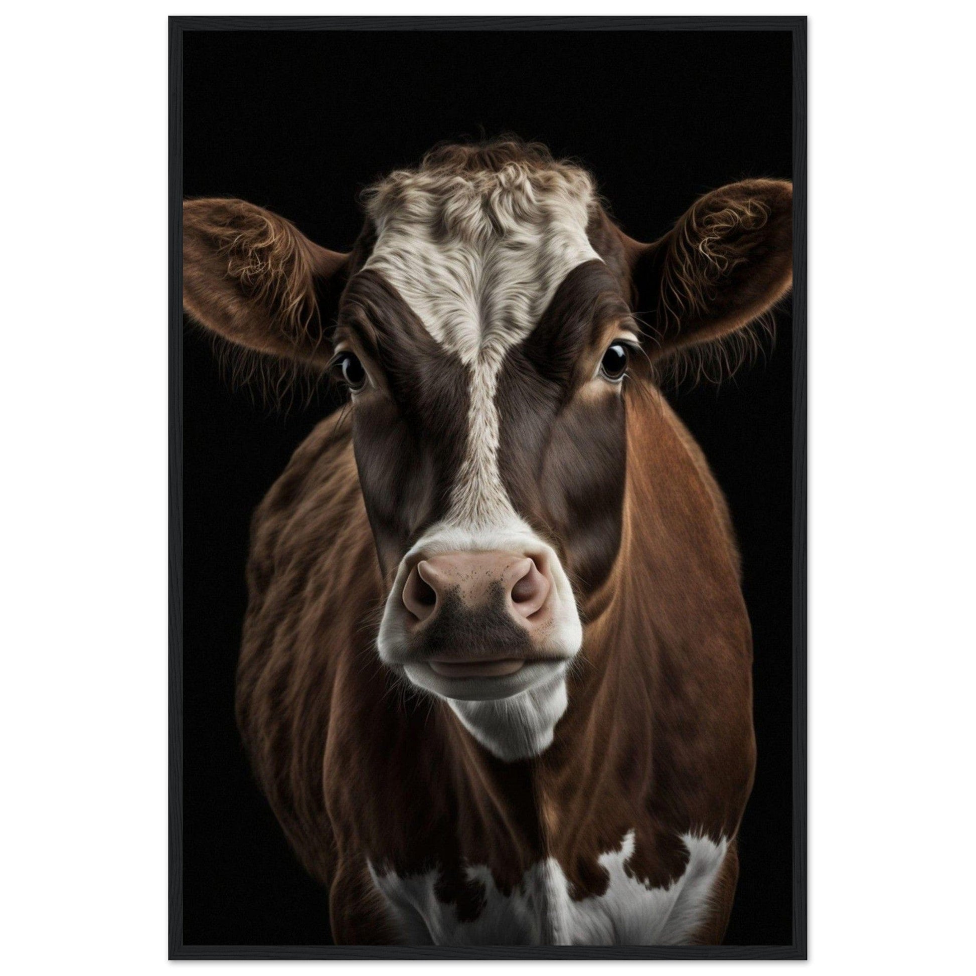 Tableau Vache Moderne - Canvanation