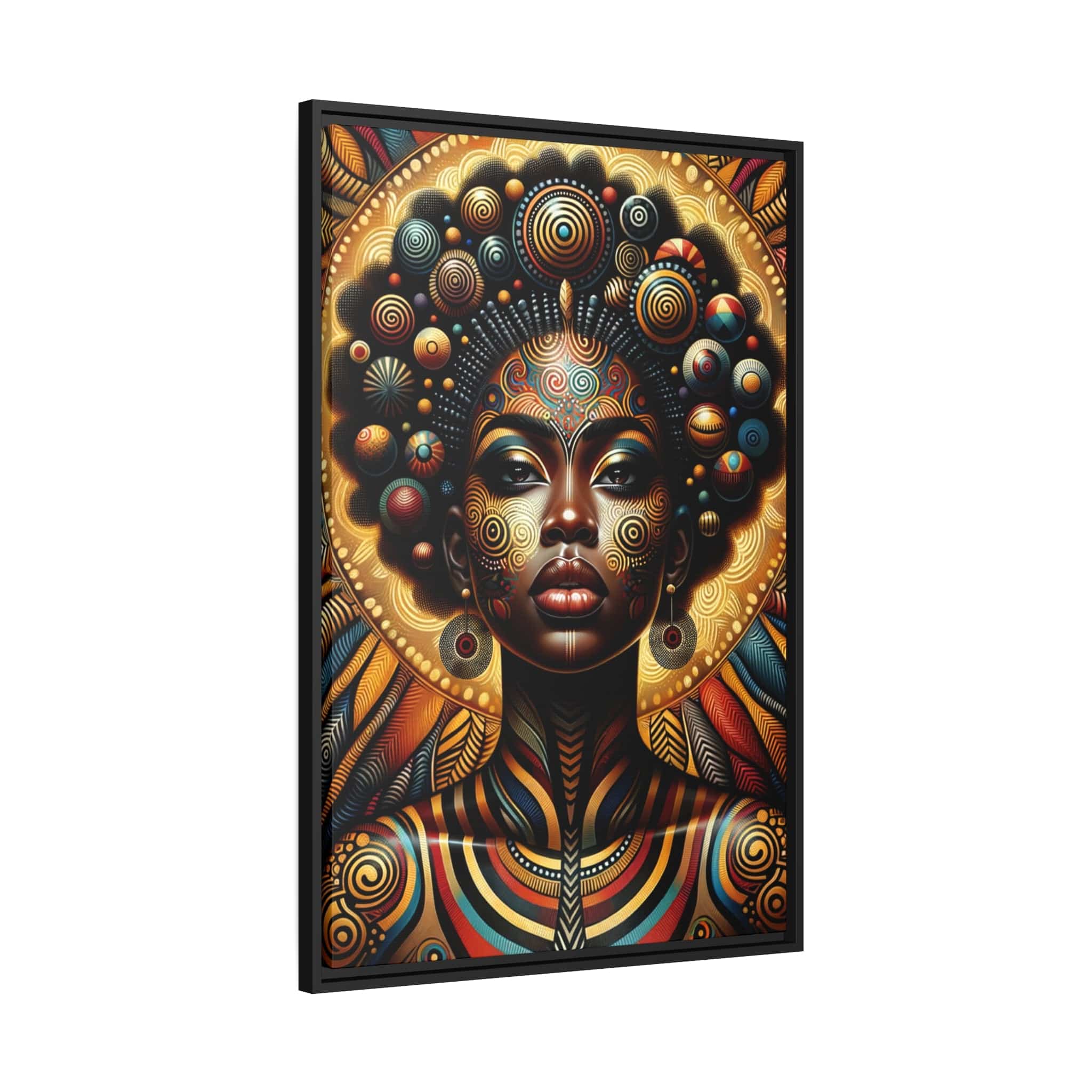 Printify Canvas Tableau "La grâce et la puissance des femmes africaines"