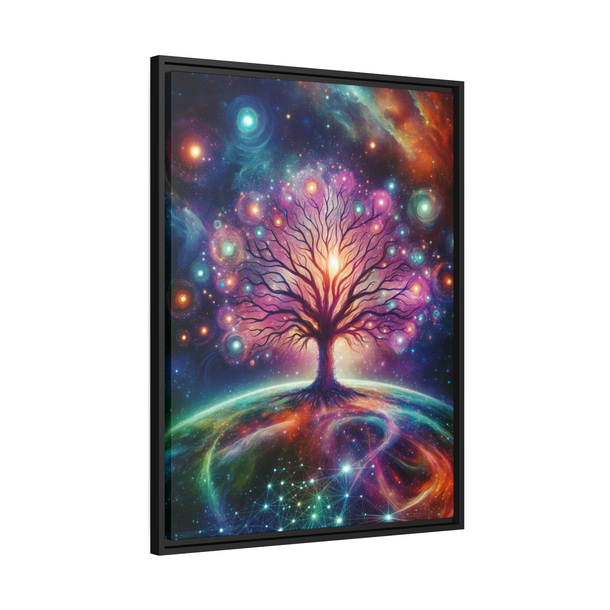 Printify Canvas Tableau Arbre De Vie Énergie Éthérée