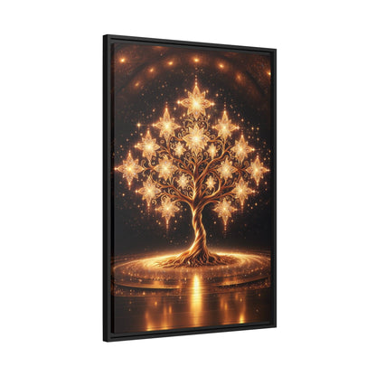 Tableau Arbre De Vie Nuance D'or