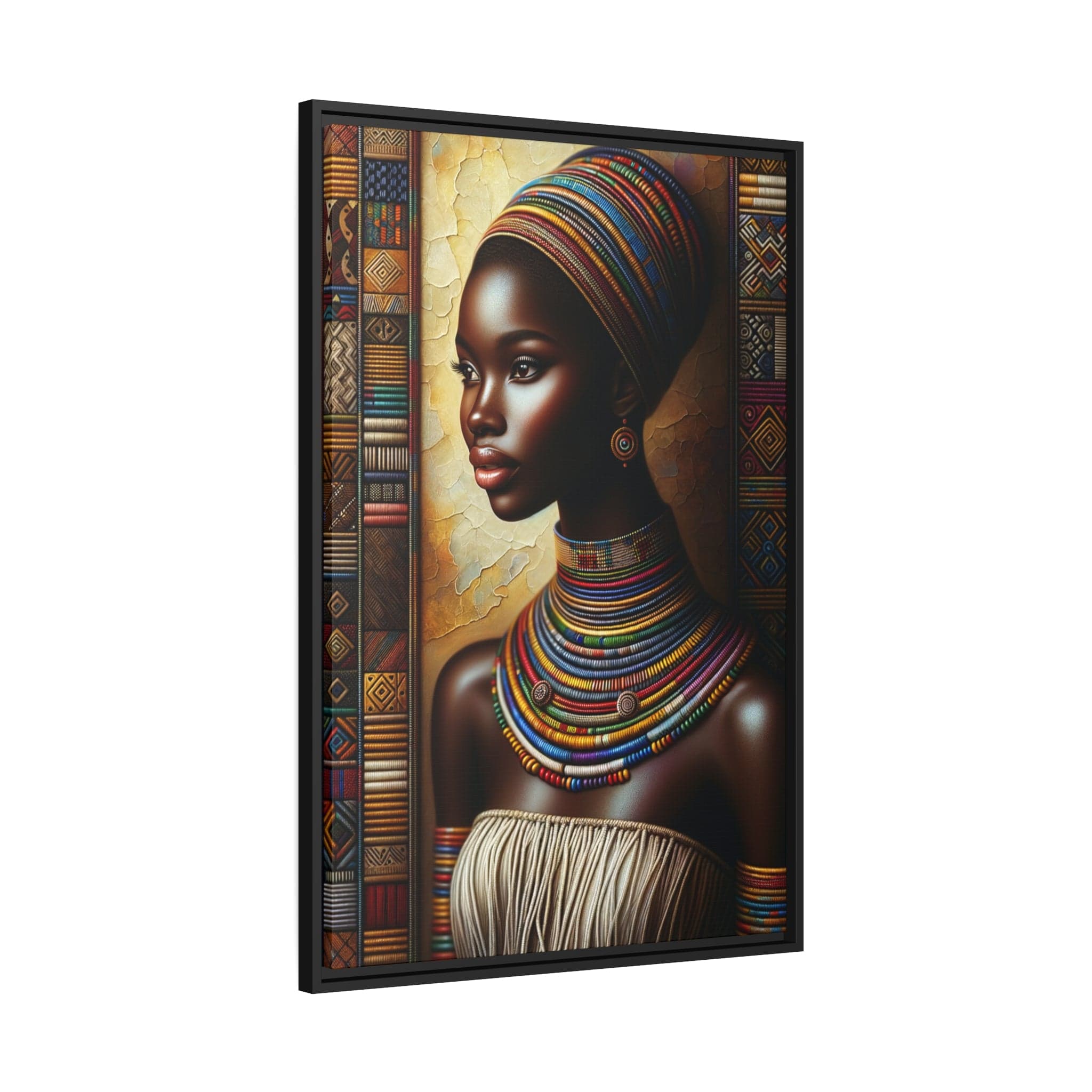 Printify Canvas Tableau "La beauté et la puissance des femmes africaines"