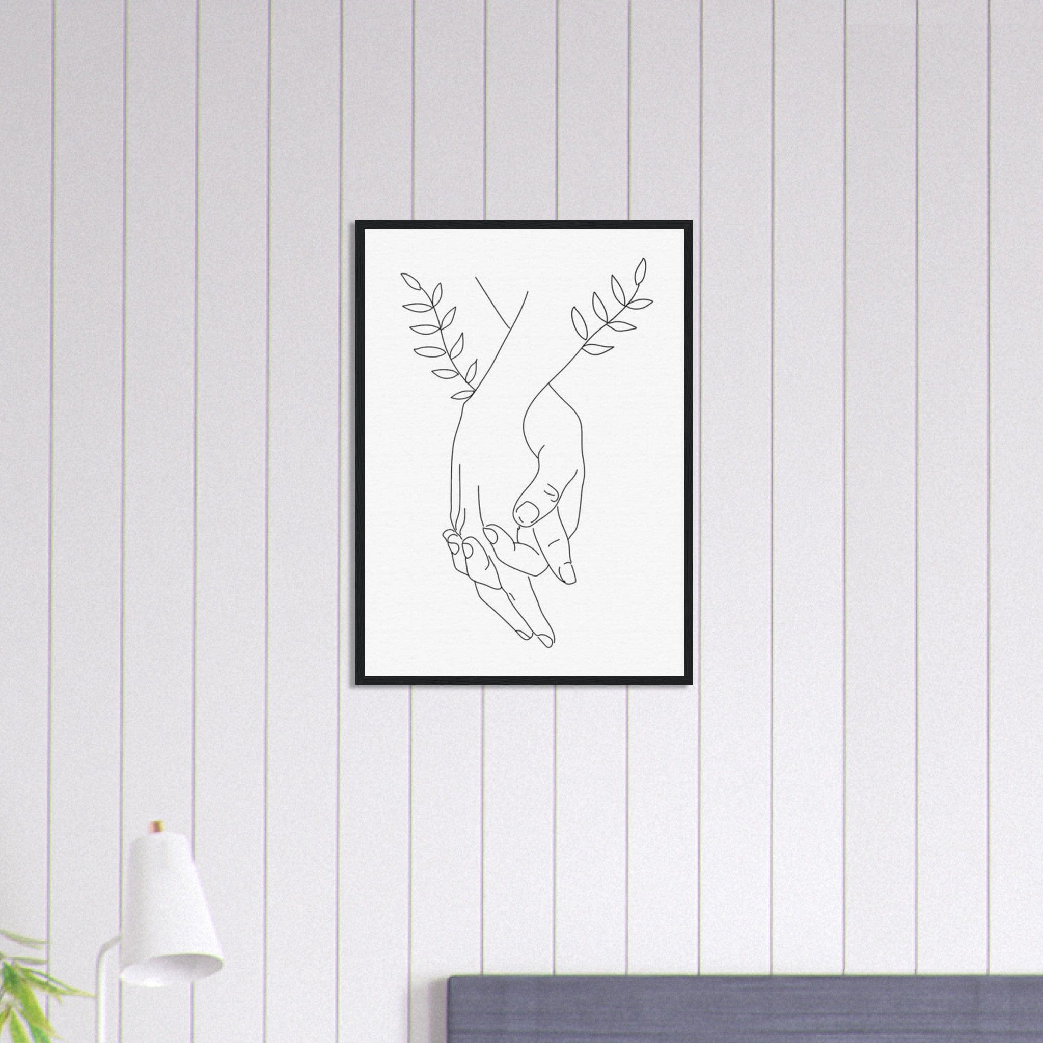 Canvanation Print Material 50x70 cm / 20x28″ Tableau Couple Dans la danse des sentiments