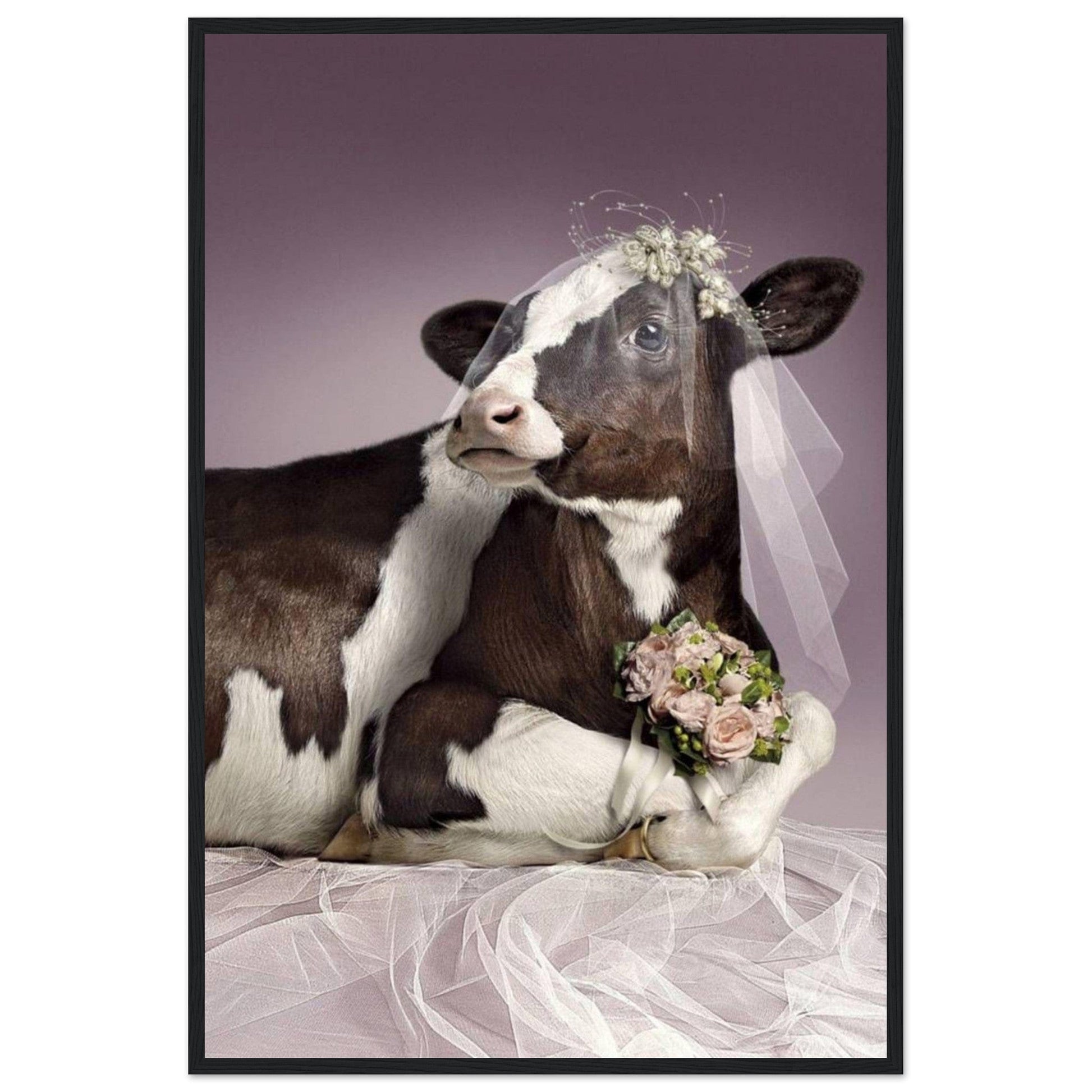 Vache Tableau Drole - Canvanation