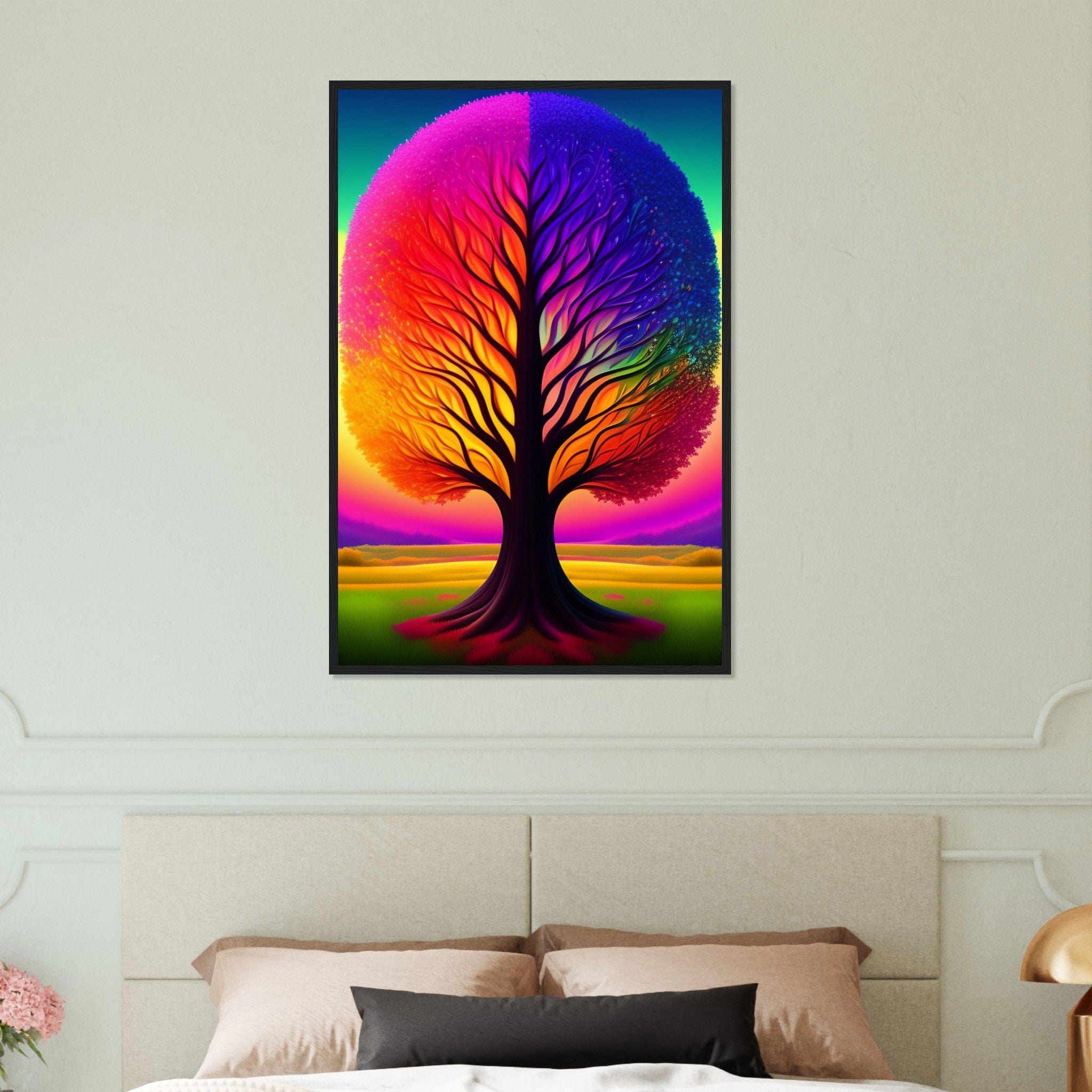 Canvanation Print Material 60x90 cm / 24x36″ Tableau Arbre De Vie en Éclosion