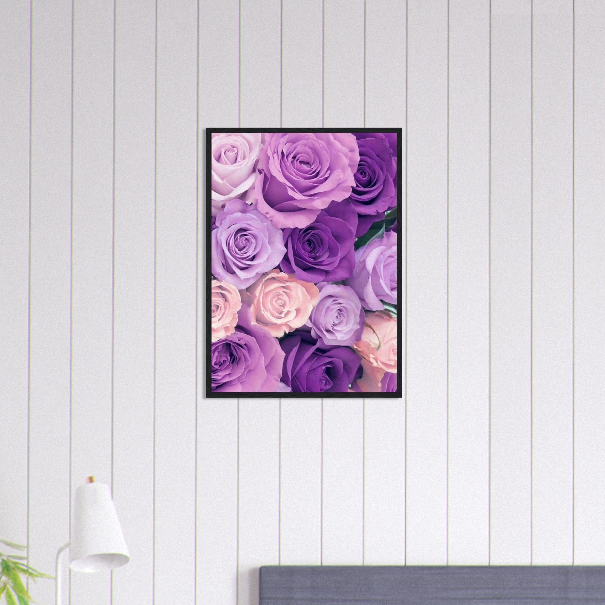 Tableau Rose Violet Canvanation