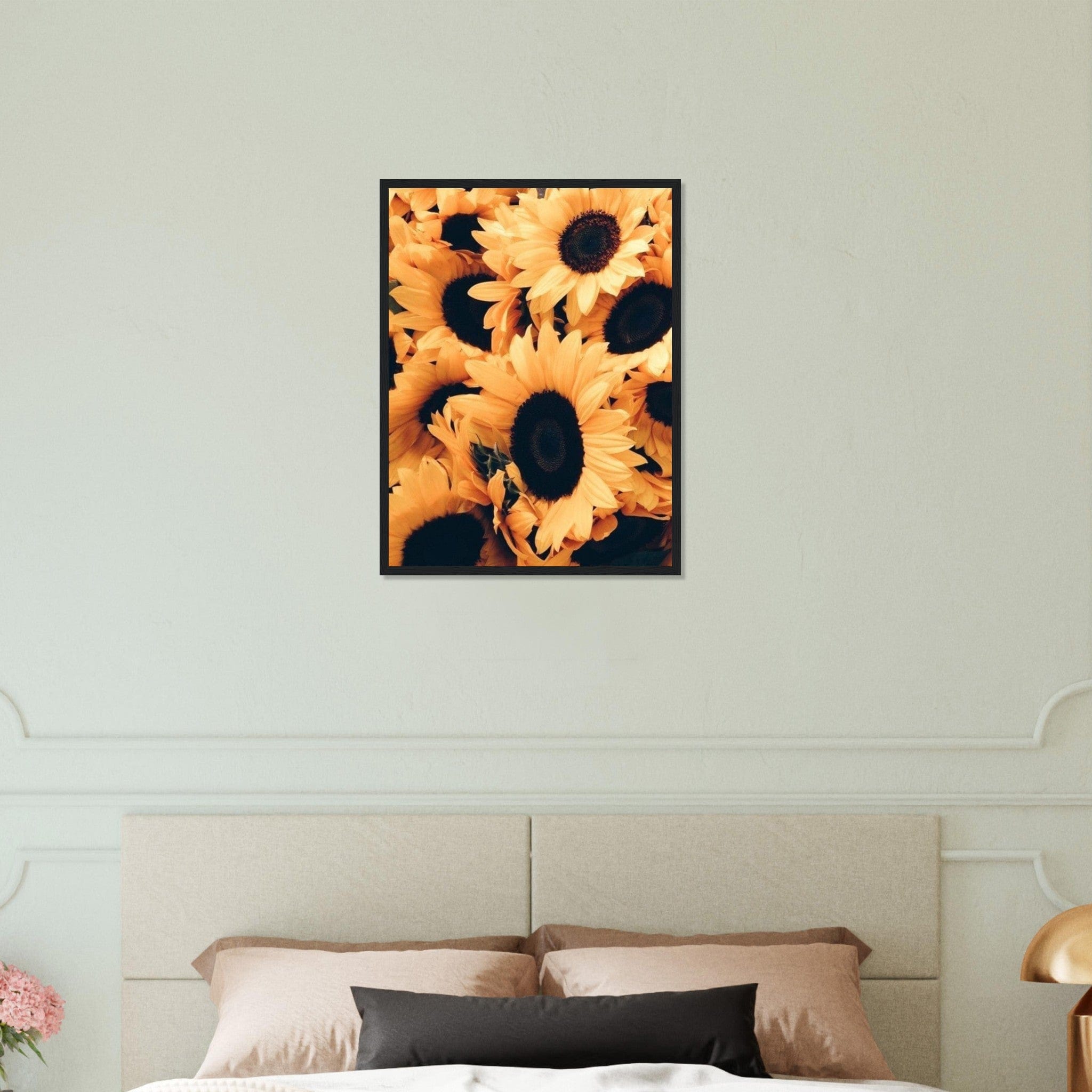 Gelato Print Material Van Gogh Tableau Tournesol