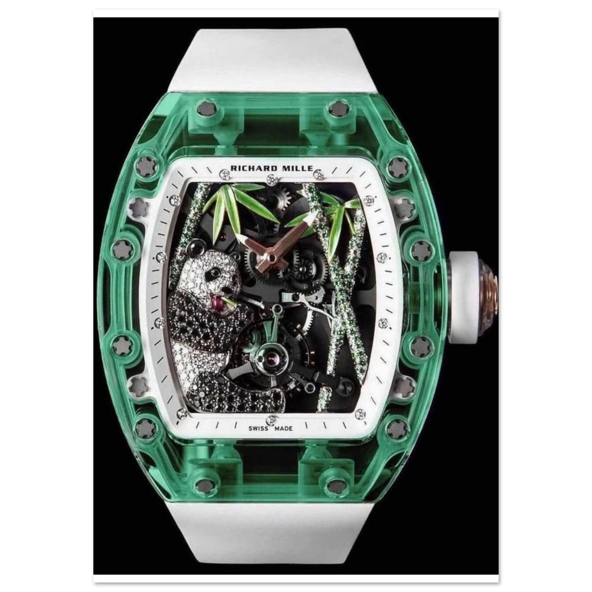 Canvanation Print Material A0 (84.1 x 118.9  cm) Poster Richard Mille Montre  La Plus Fine