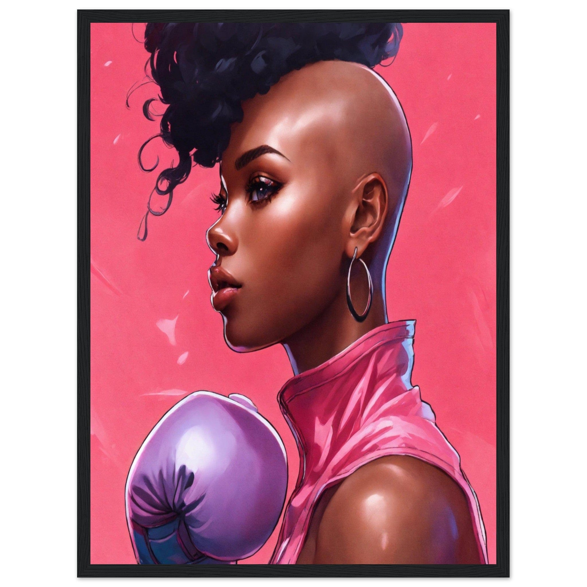 Canvanation Print Material Tableau Boxe Camille