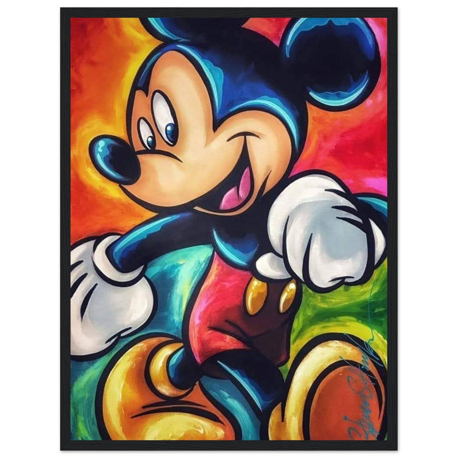 Tableau Mickey Vintage - Canvanation