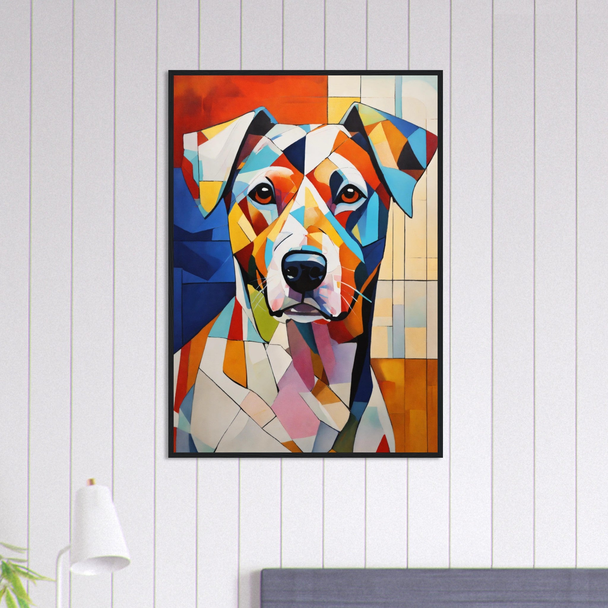 Canvanation Print Material 70x100 cm / 28x40″ Tableau Chien Aventure Et Loyauté