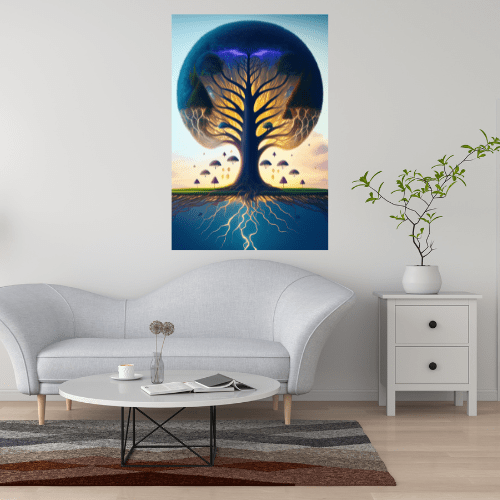 Grand Tableau Arbre De Vie