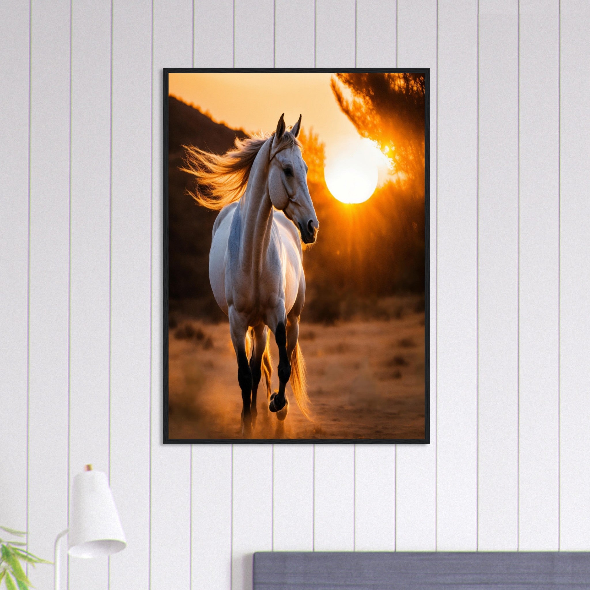 Canvanation Print Material 70x100 cm / 28x40″ Tableau Cheval Royal