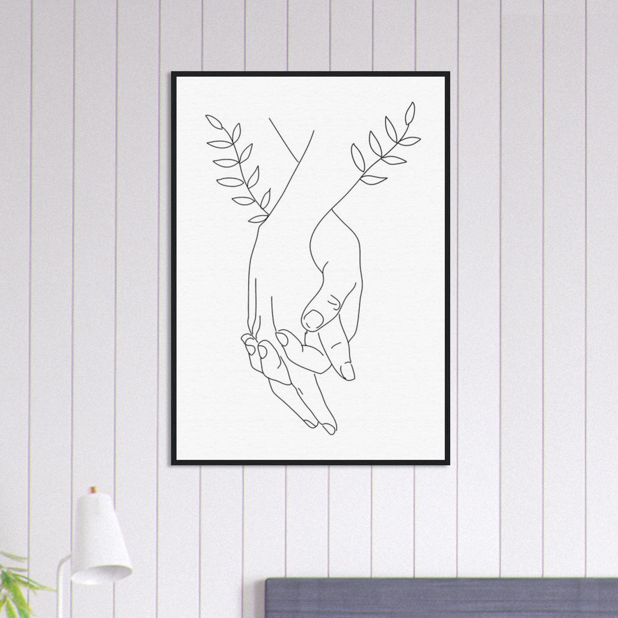 Canvanation Print Material 70x100 cm / 28x40″ Tableau Couple Dans la danse des sentiments