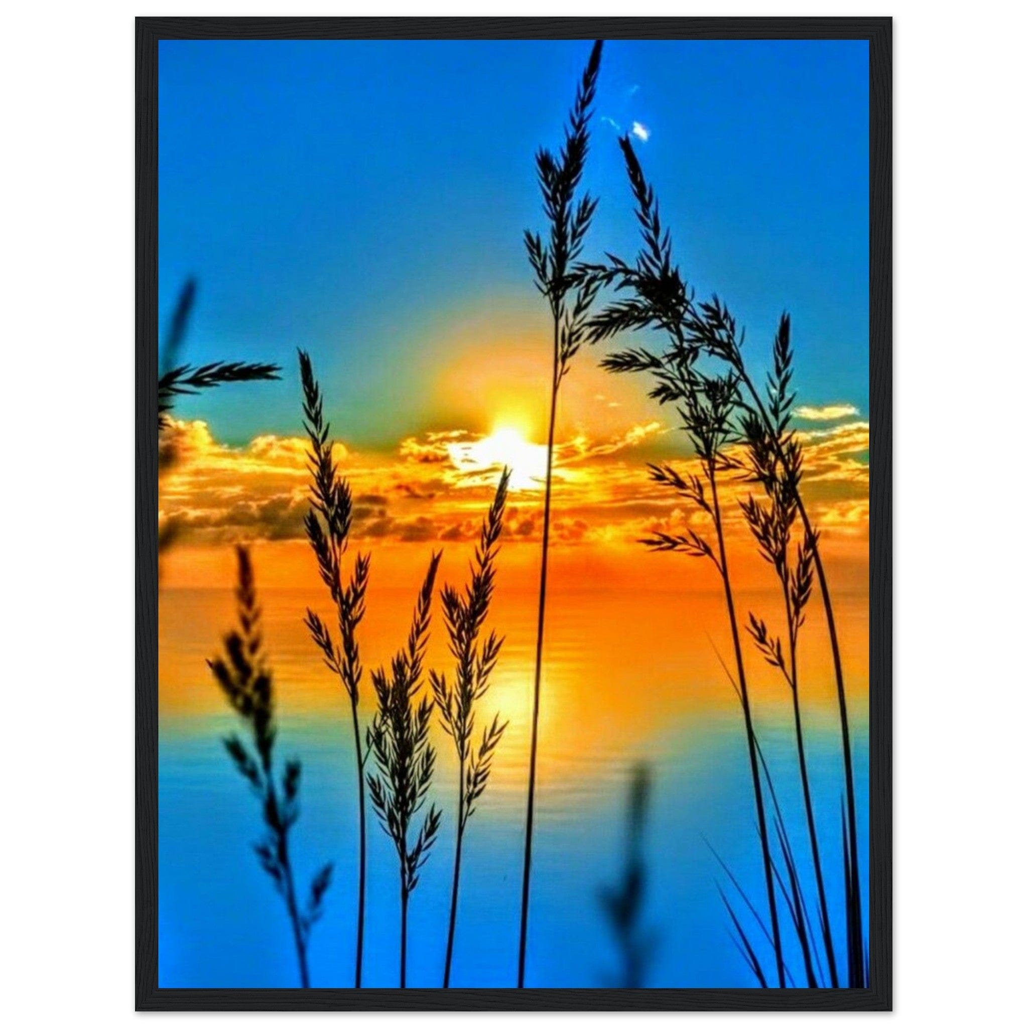 Gelato Print Material 45x60 cm / 18x24″ Toile Coucher De Soleil