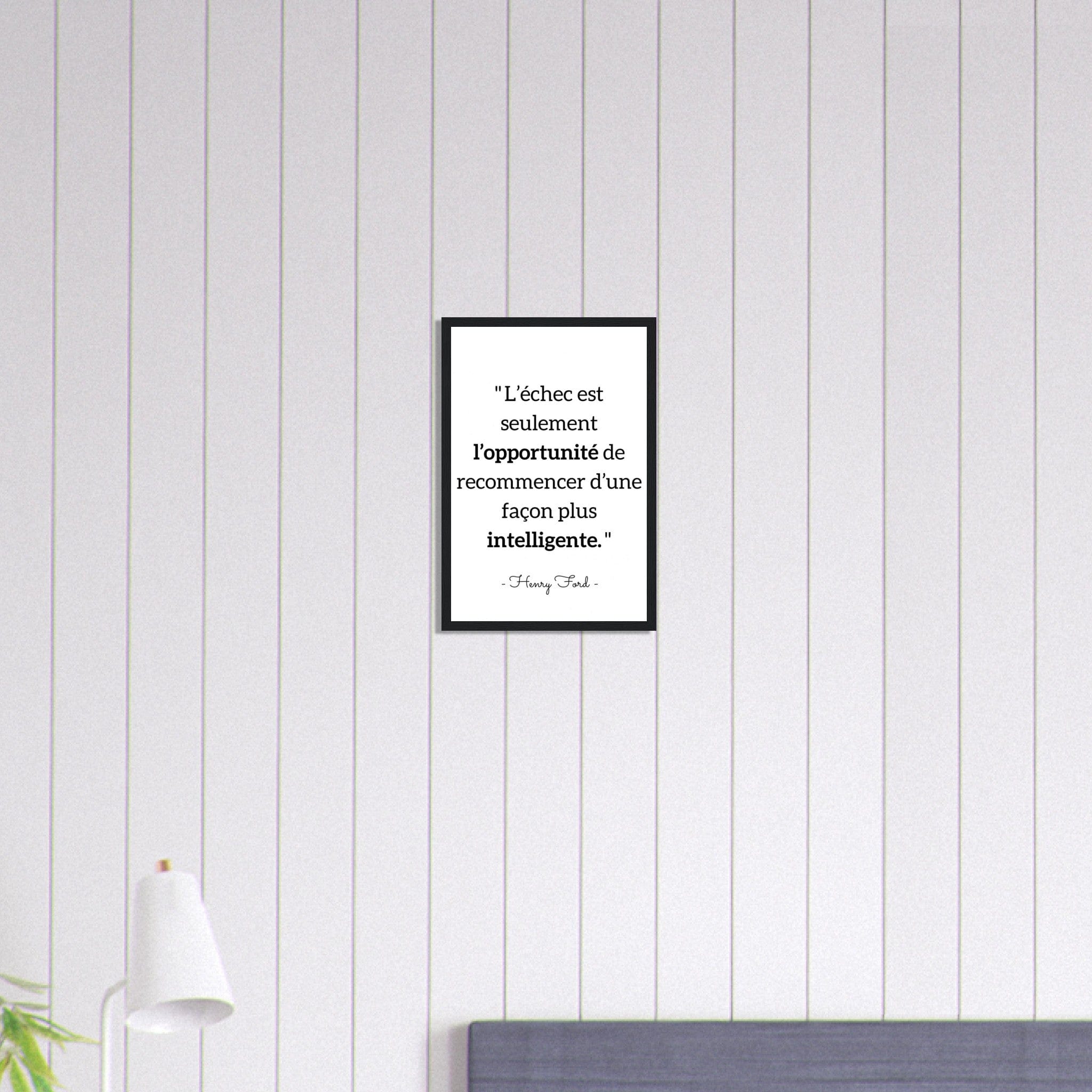 Canvanation Print Material 30x45 cm / 12x18″ Tableau Citation Ford