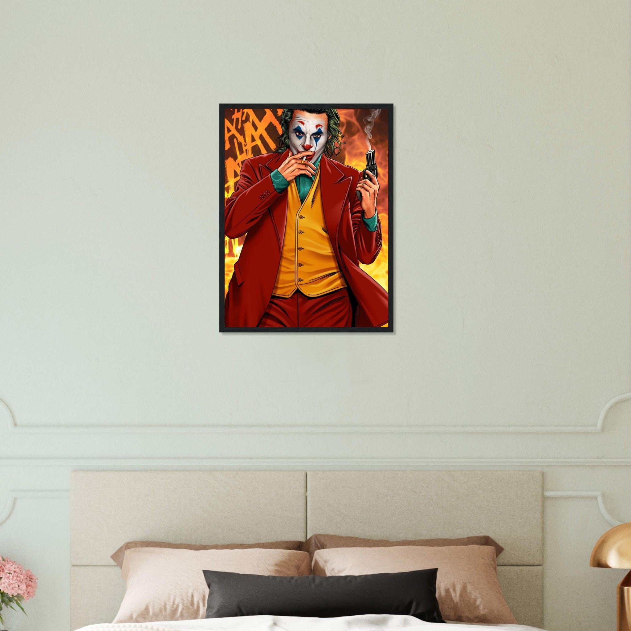 Canvanation Print Material 45x60 cm / 18x24″ Tableau Batman Joker