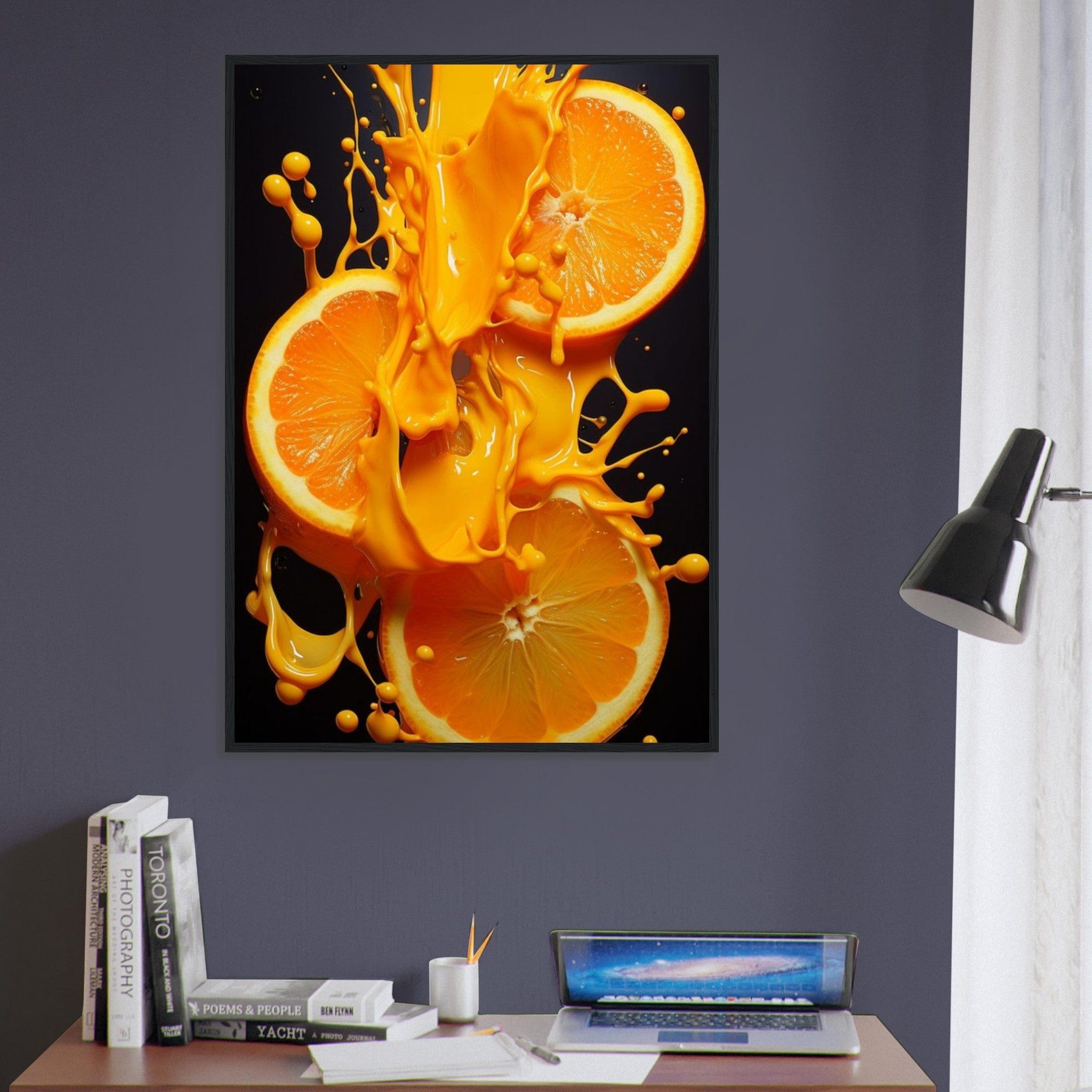 Canvanation Print Material Tableau Cuisine Jus D'orange