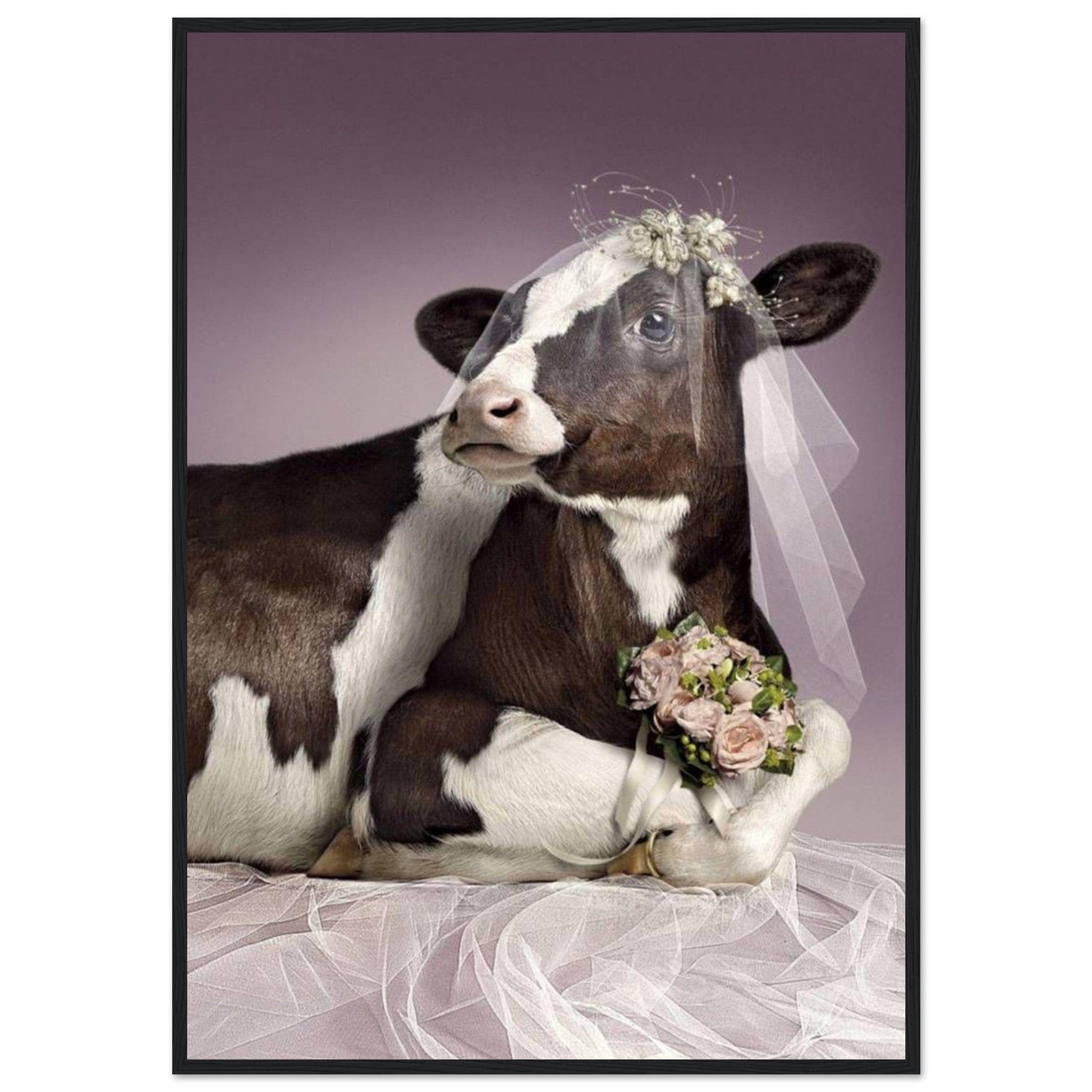 Vache Tableau Drole - Canvanation