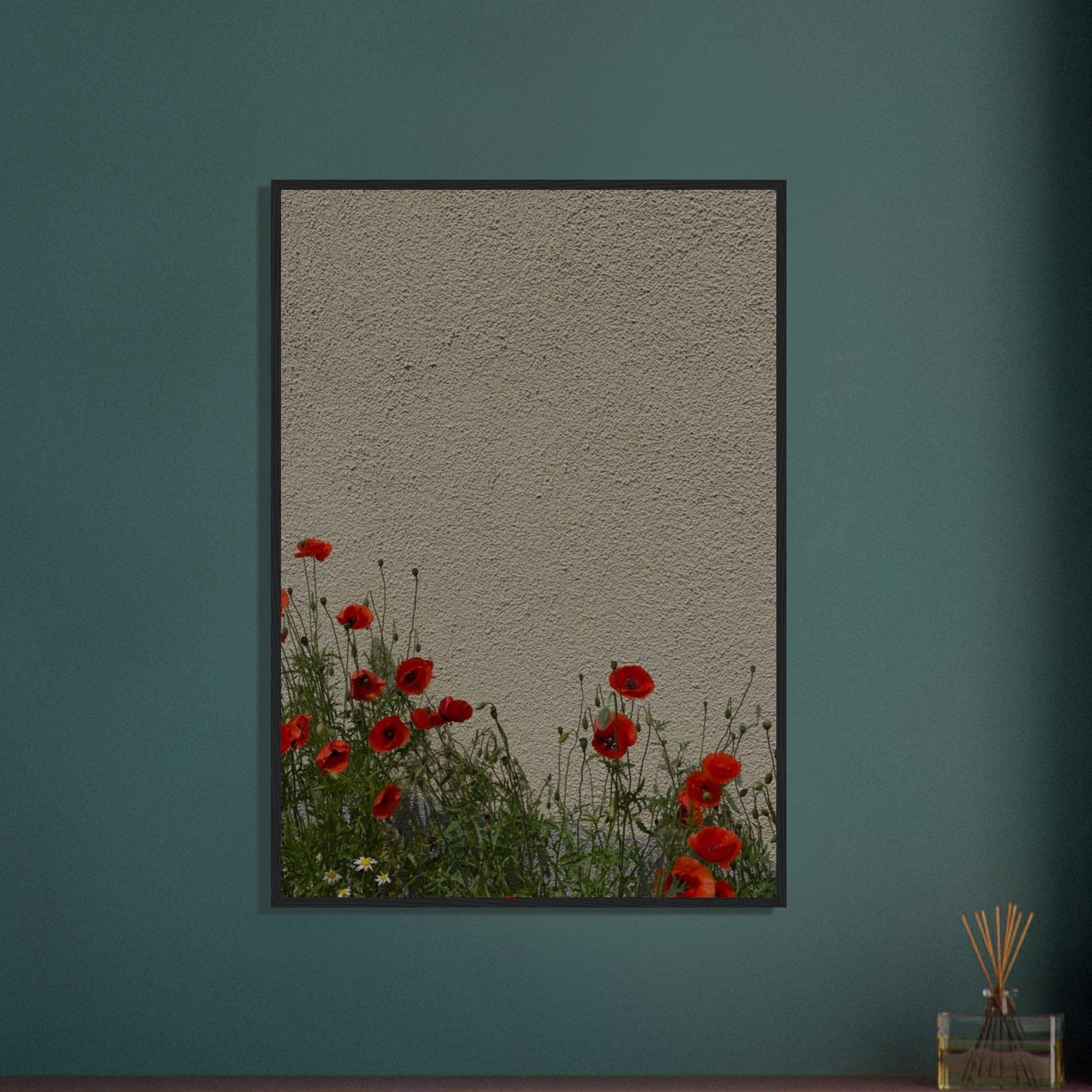 Coquelicot Peinture Acrylique Moderne Canvanation