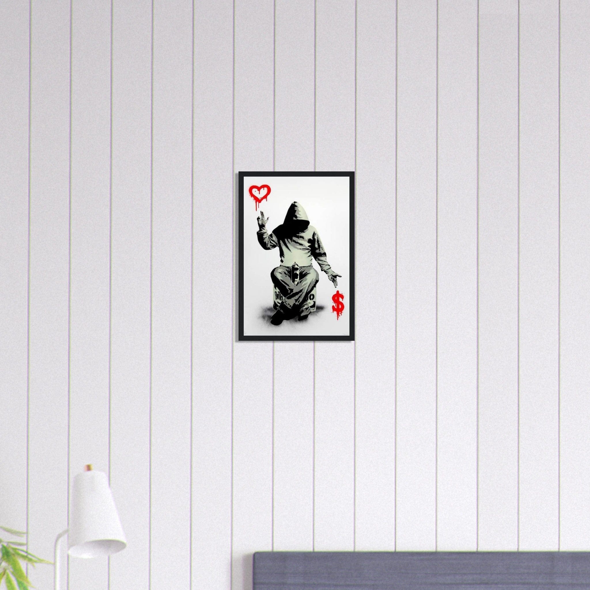 Canvanation Print Material 30x45 cm / 12x18″ Tableau Street Art Banksy