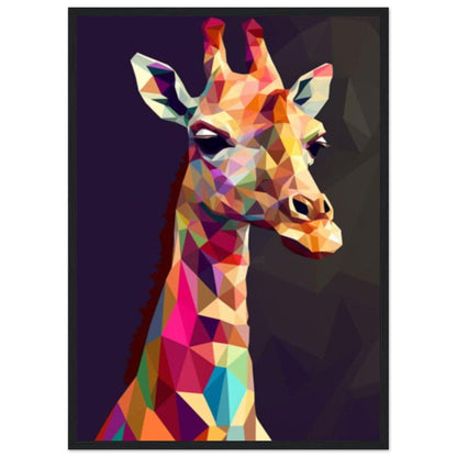 Toile Peinture Girafe - Canvanation