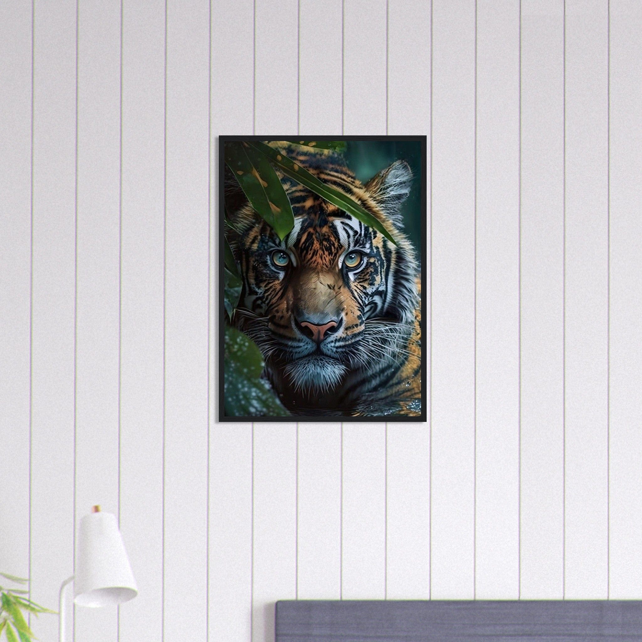 Canvanation Print Material 50x70 cm / 20x28″ Tableau Tigre dans la Jungle