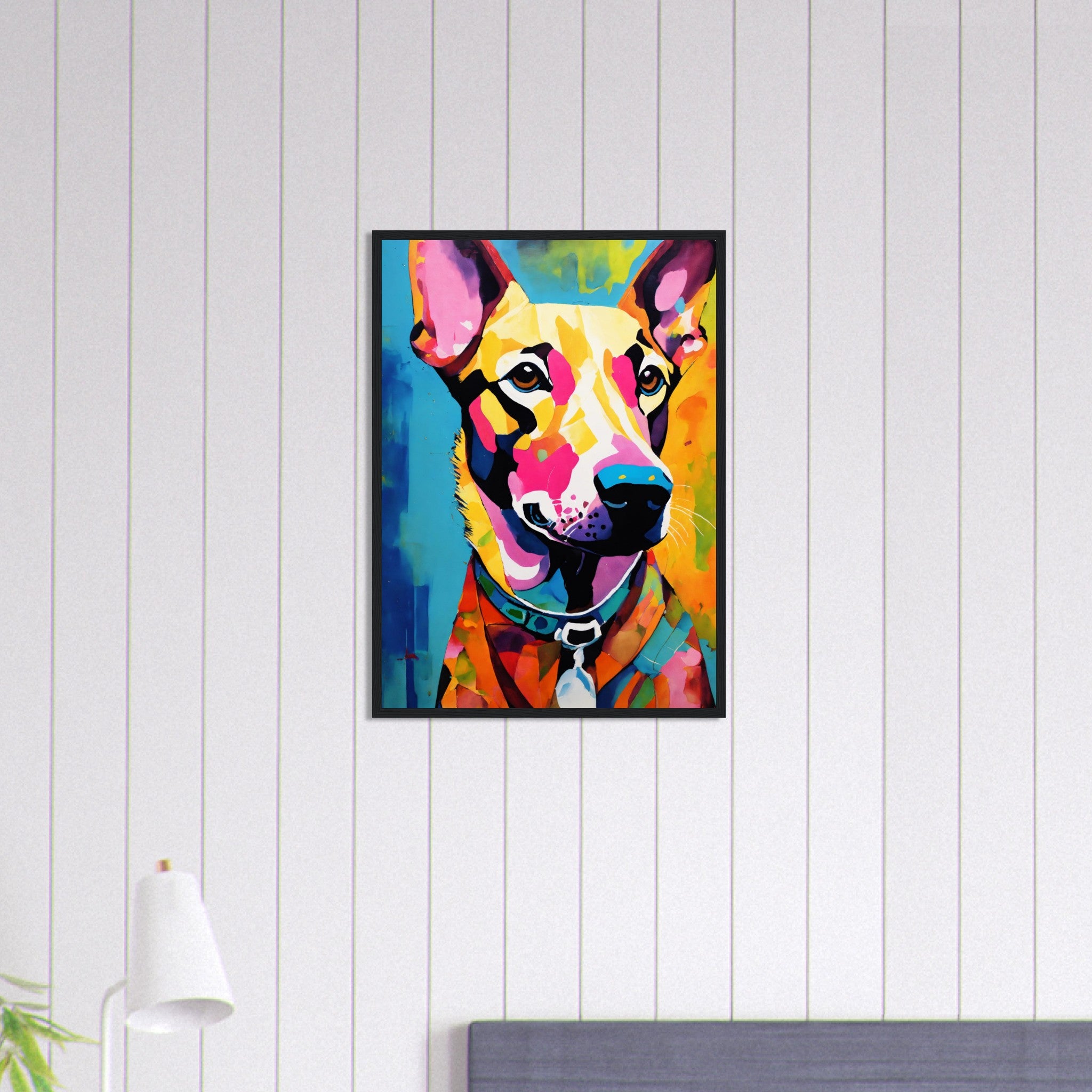 Canvanation Print Material 50x70 cm / 20x28″ Tableau Chien Du Crépuscule