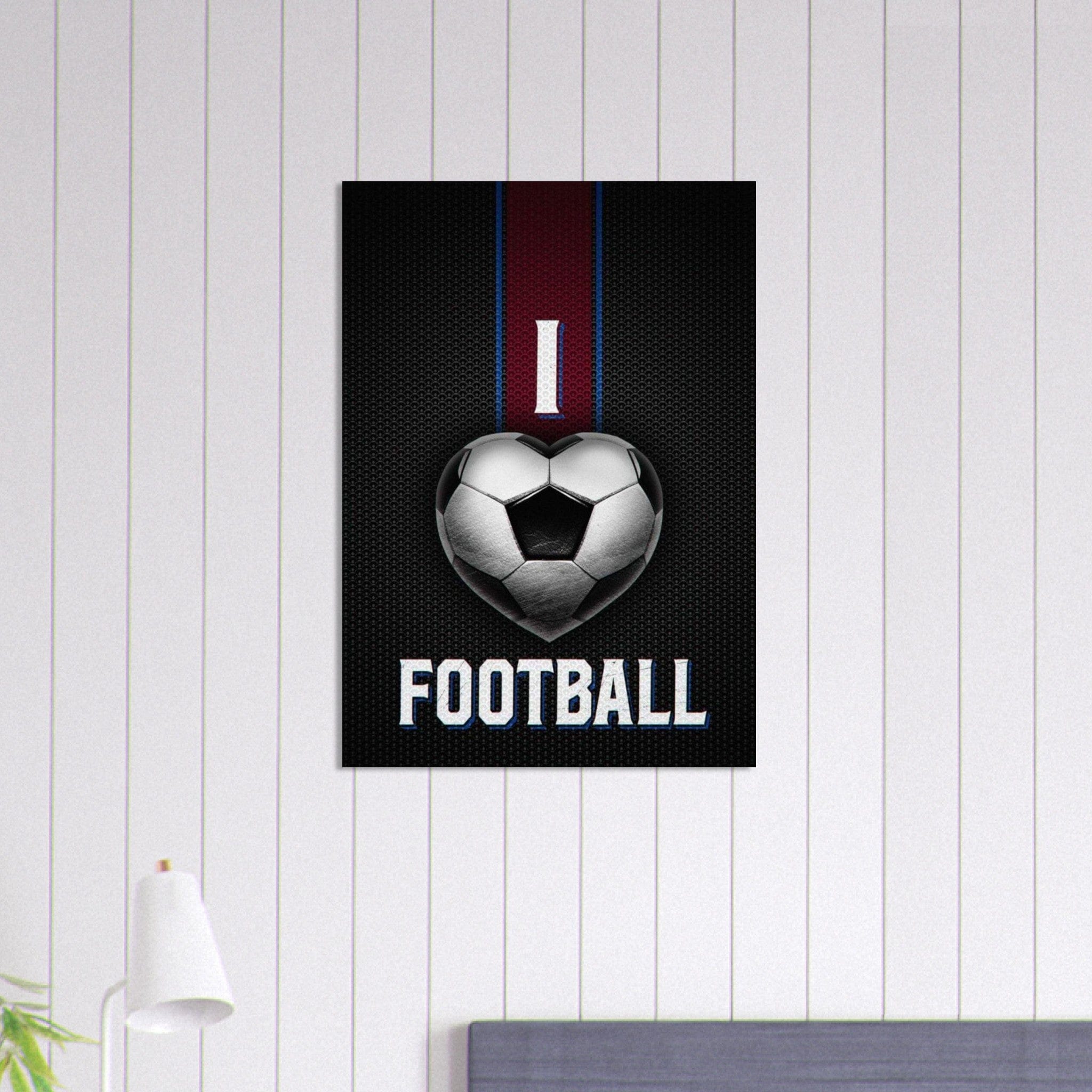 Gelato Print Material Poster I Love Football