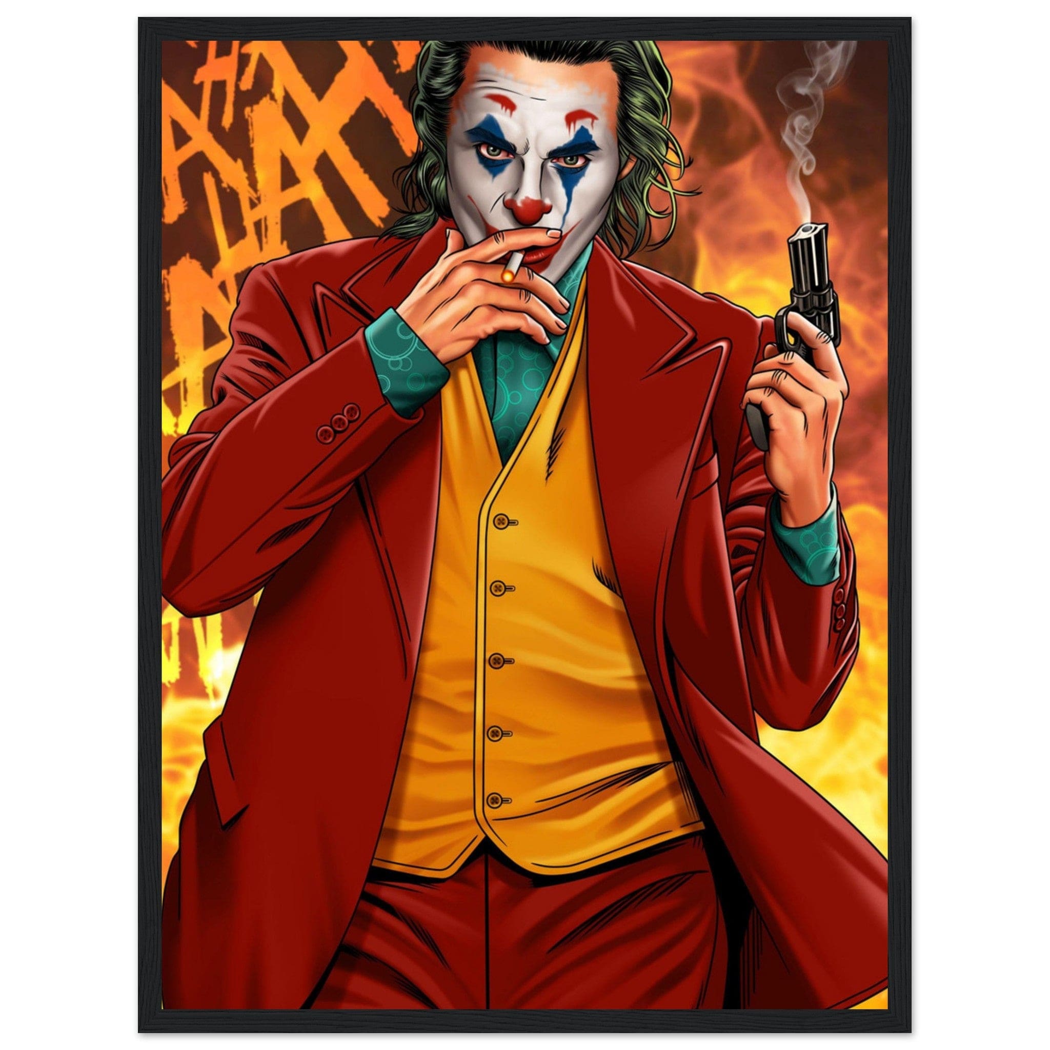 Canvanation Print Material Tableau Batman Joker