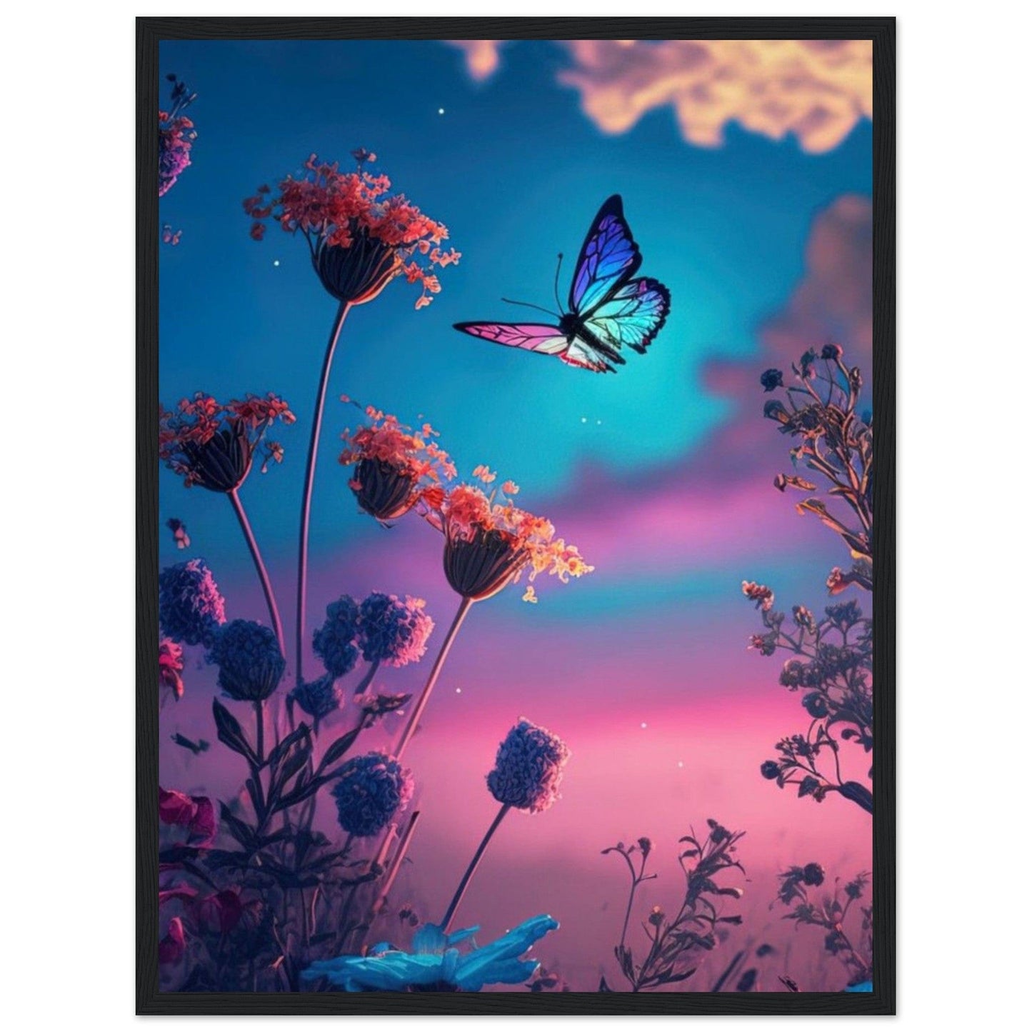 Tableau Papillon Moderne - Canvanation