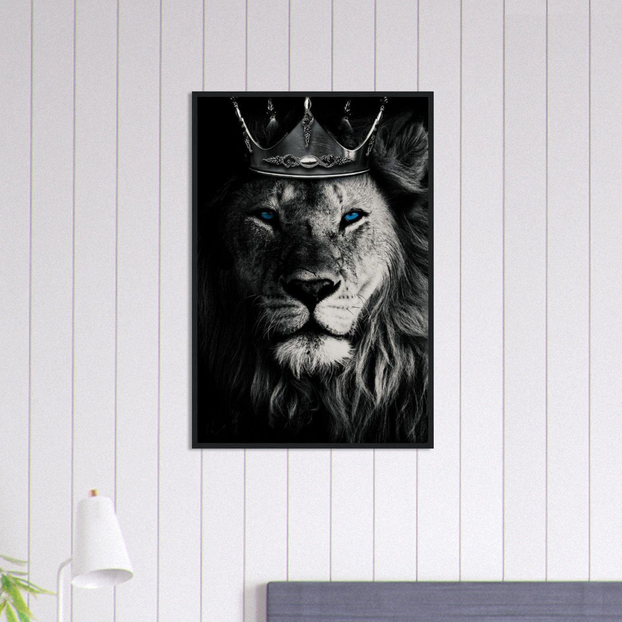 Canvanation Print Material 60x90 cm / 24x36″ Tableau Lion Street Art