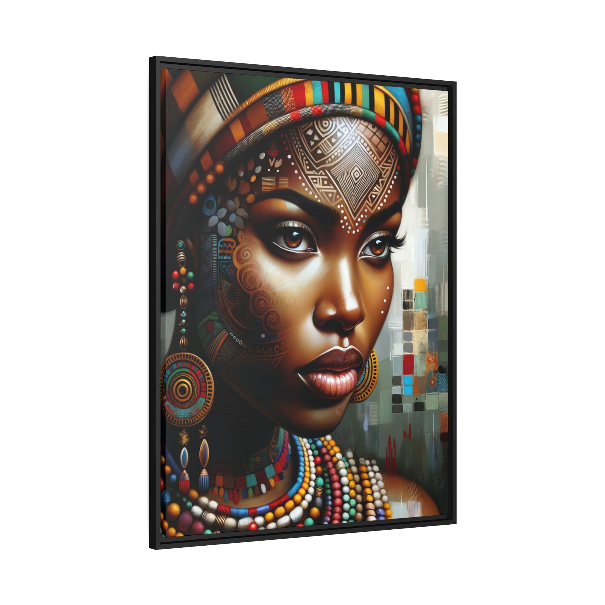 Printify Canvas Tableau "La force et la grâce : portraits de femmes africaines"