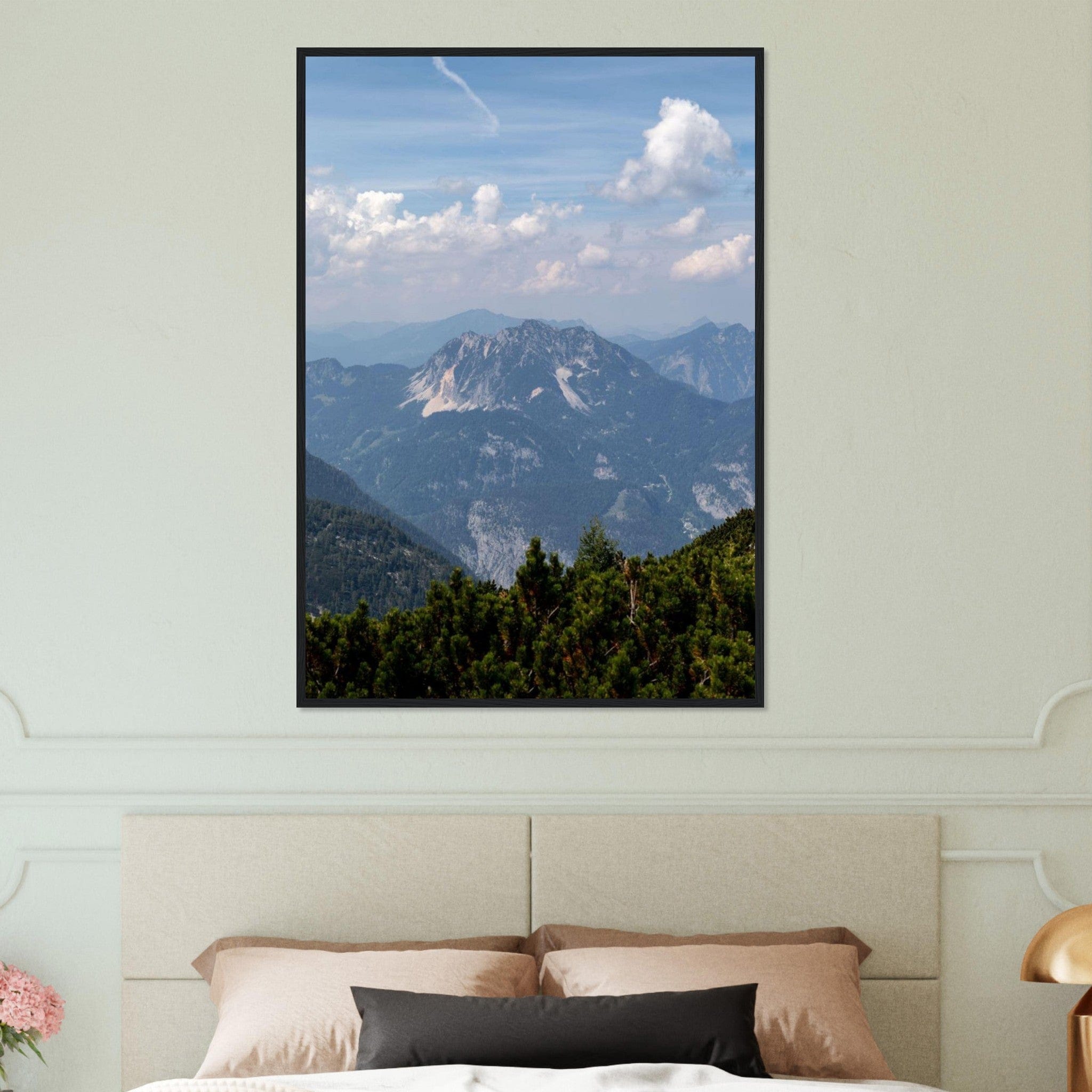 Canvanation Print Material 70x100 cm / 28x40″ Tableau Montagne Relief