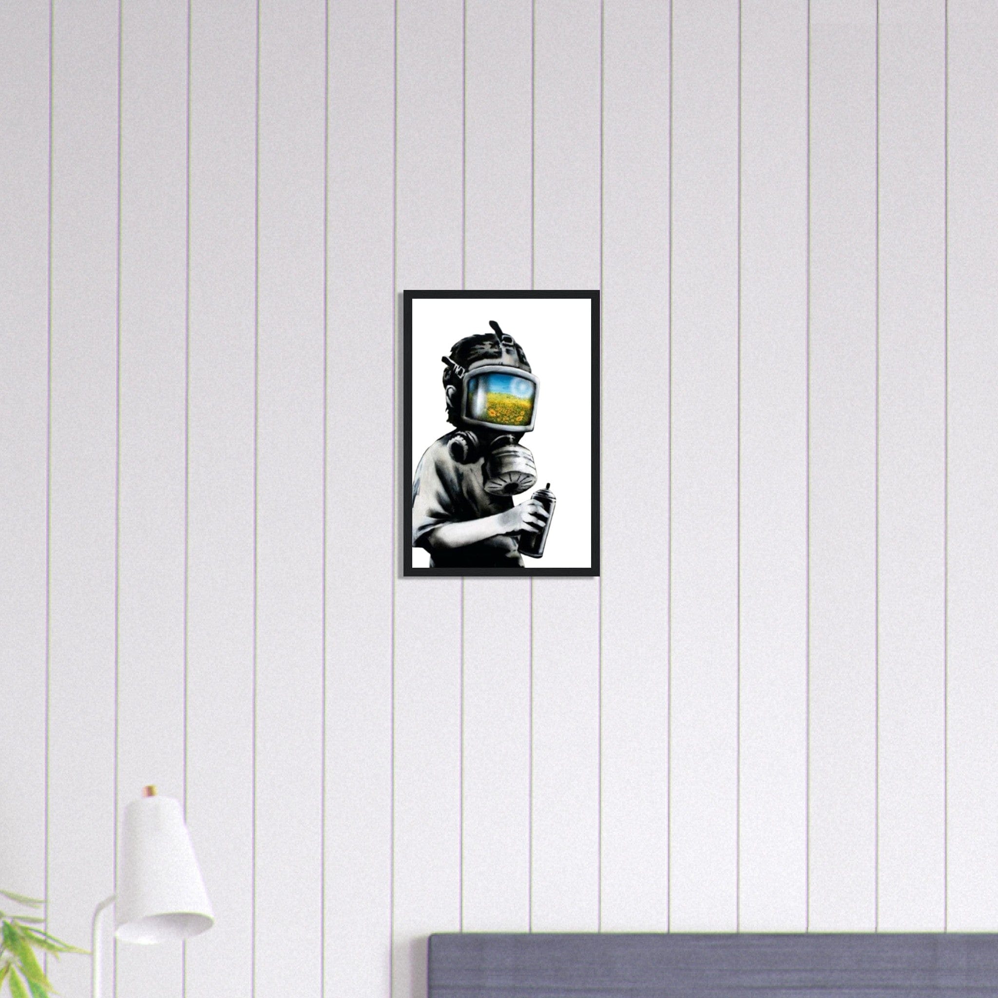 Canvanation Print Material 30x45 cm / 12x18″ Tableau Espoir Banksy