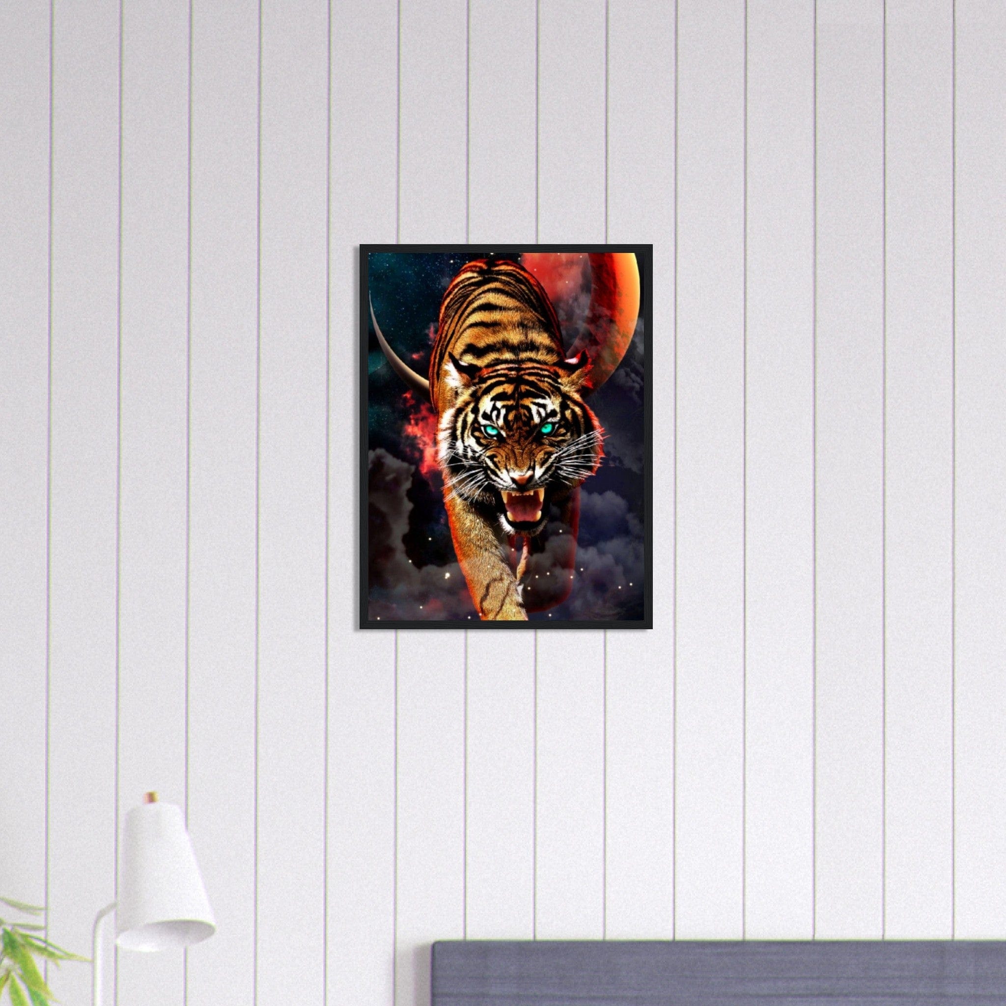 Tableau Tigre Pop Art - Canvanation