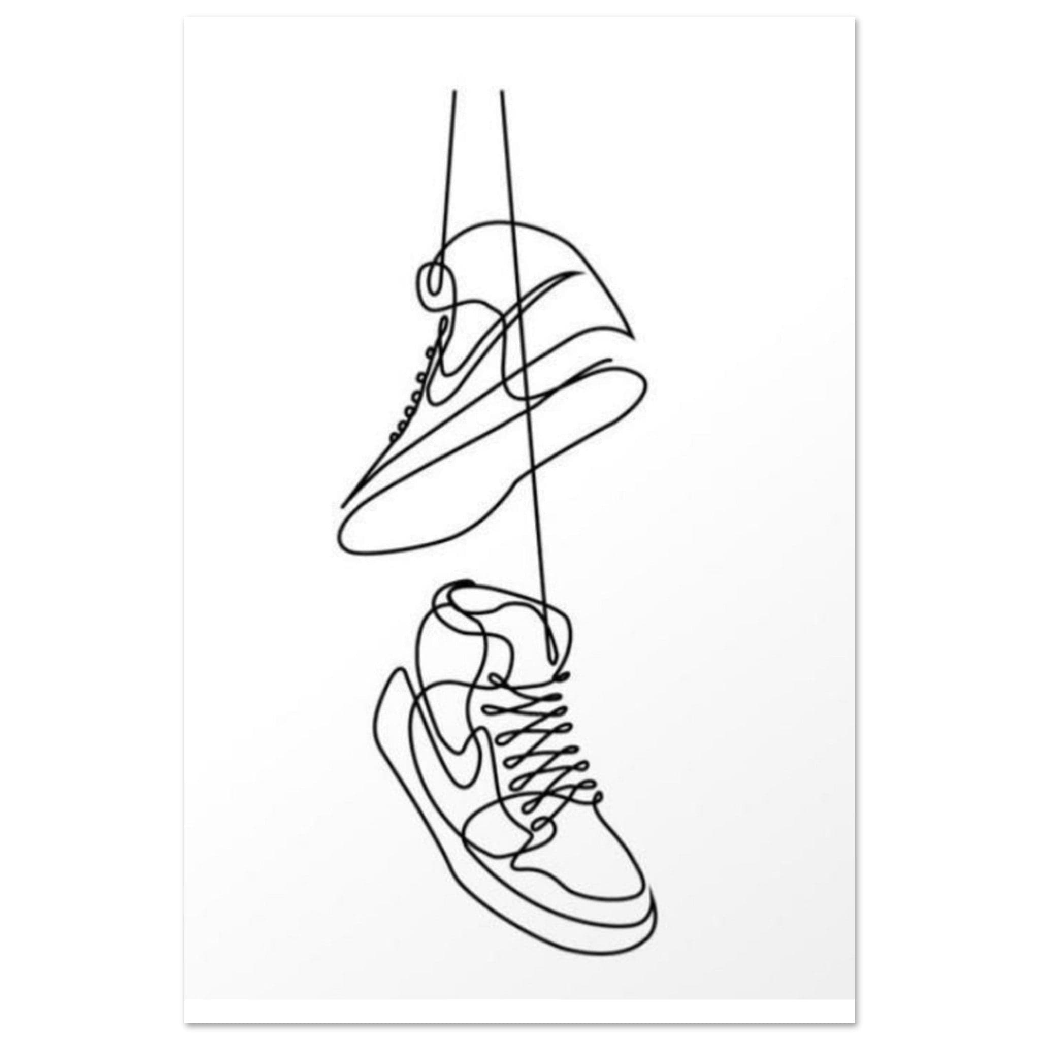 Gelato Print Material 60x90 cm / 24x36″ Poster Sneakers Jordan