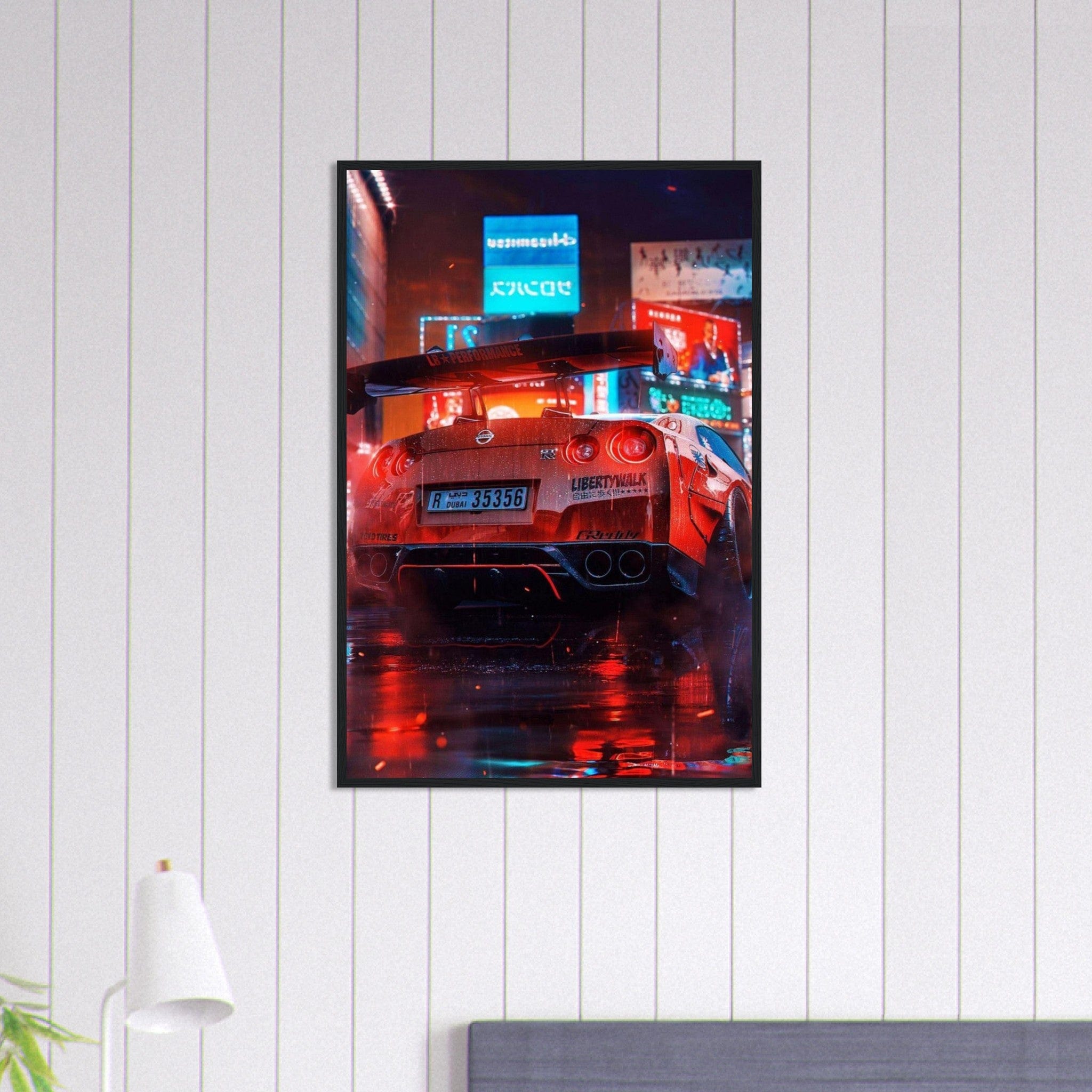 Canvanation Print Material 60x90 cm / 24x36″ Tableau Voiture Nissan Gt Skyline