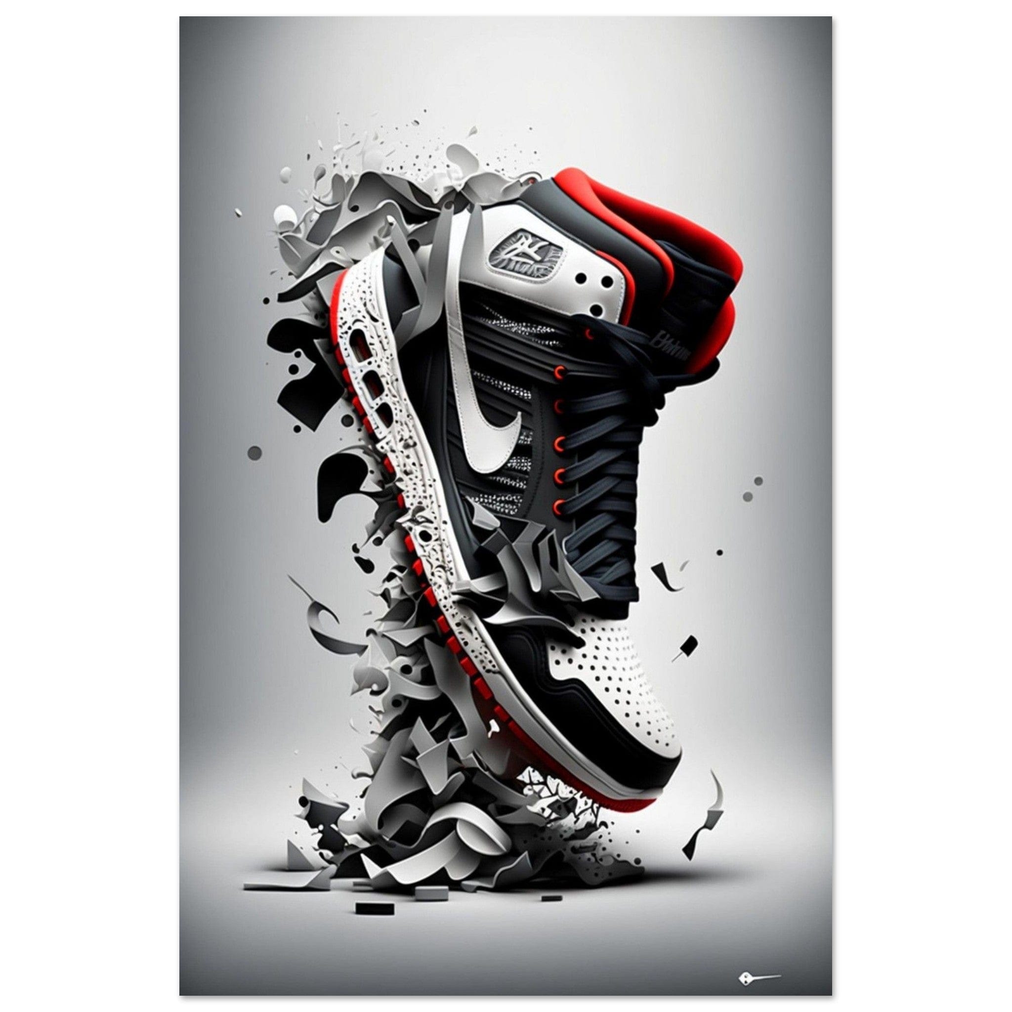 Tableau Sneaker Effet Eclat - Canvanation