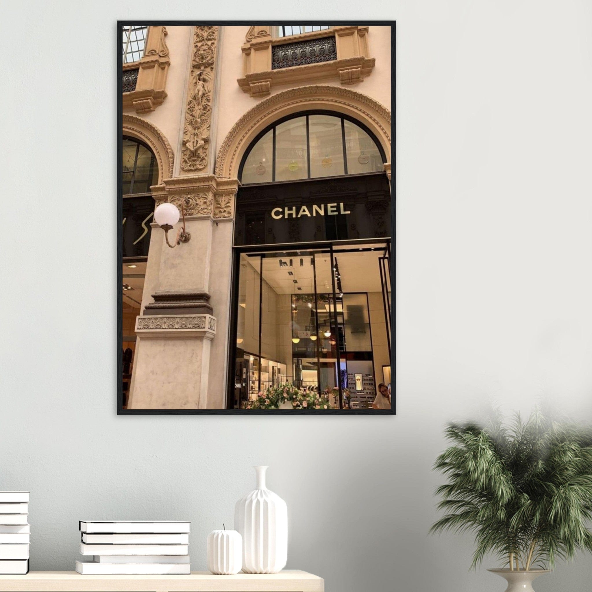 Canvanation 70x100 cm / 28x40″ / W0223A01 Tableau Coco Chanel Noir Et Blanc