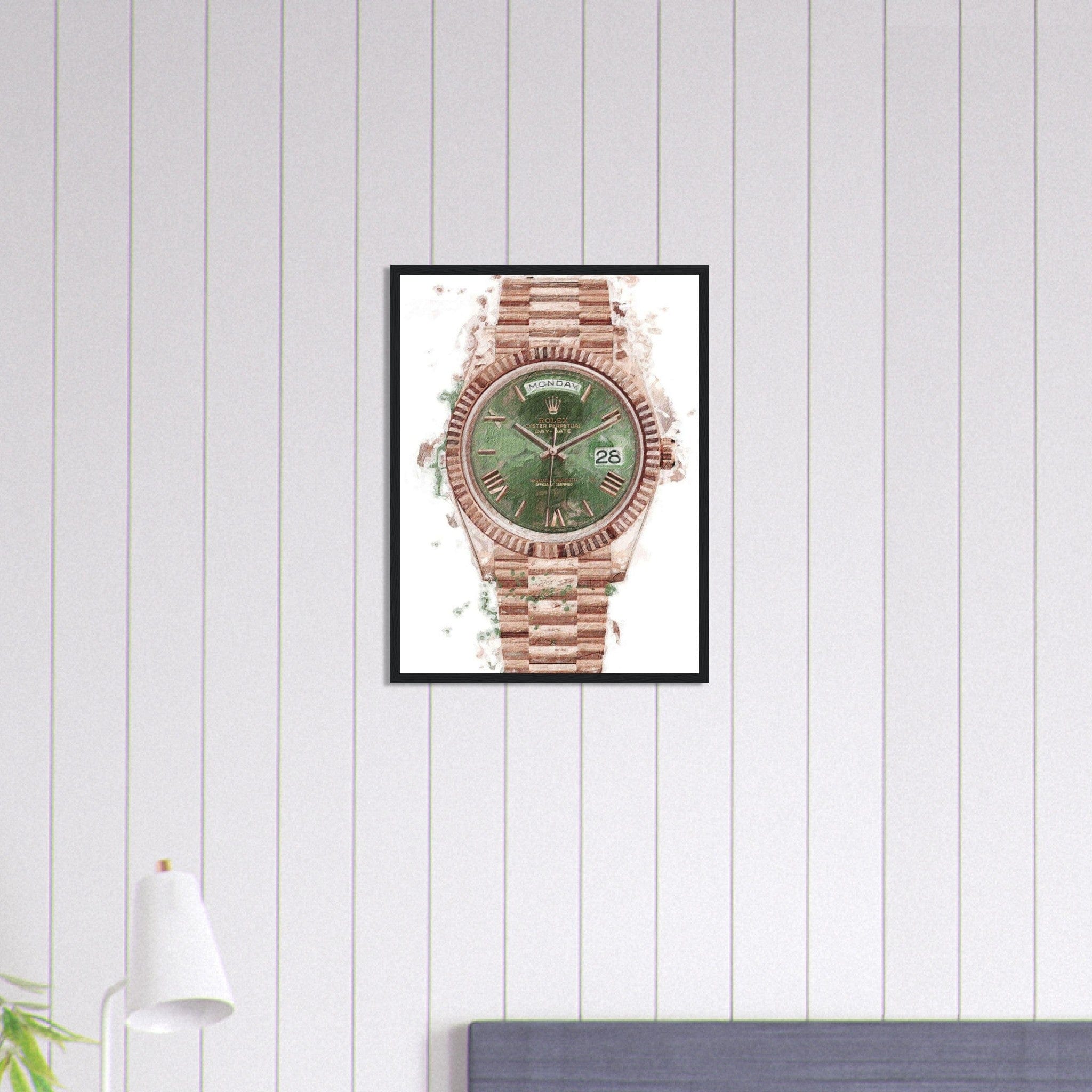 Canvanation Print Material Tableau Marque De Luxe Rolex