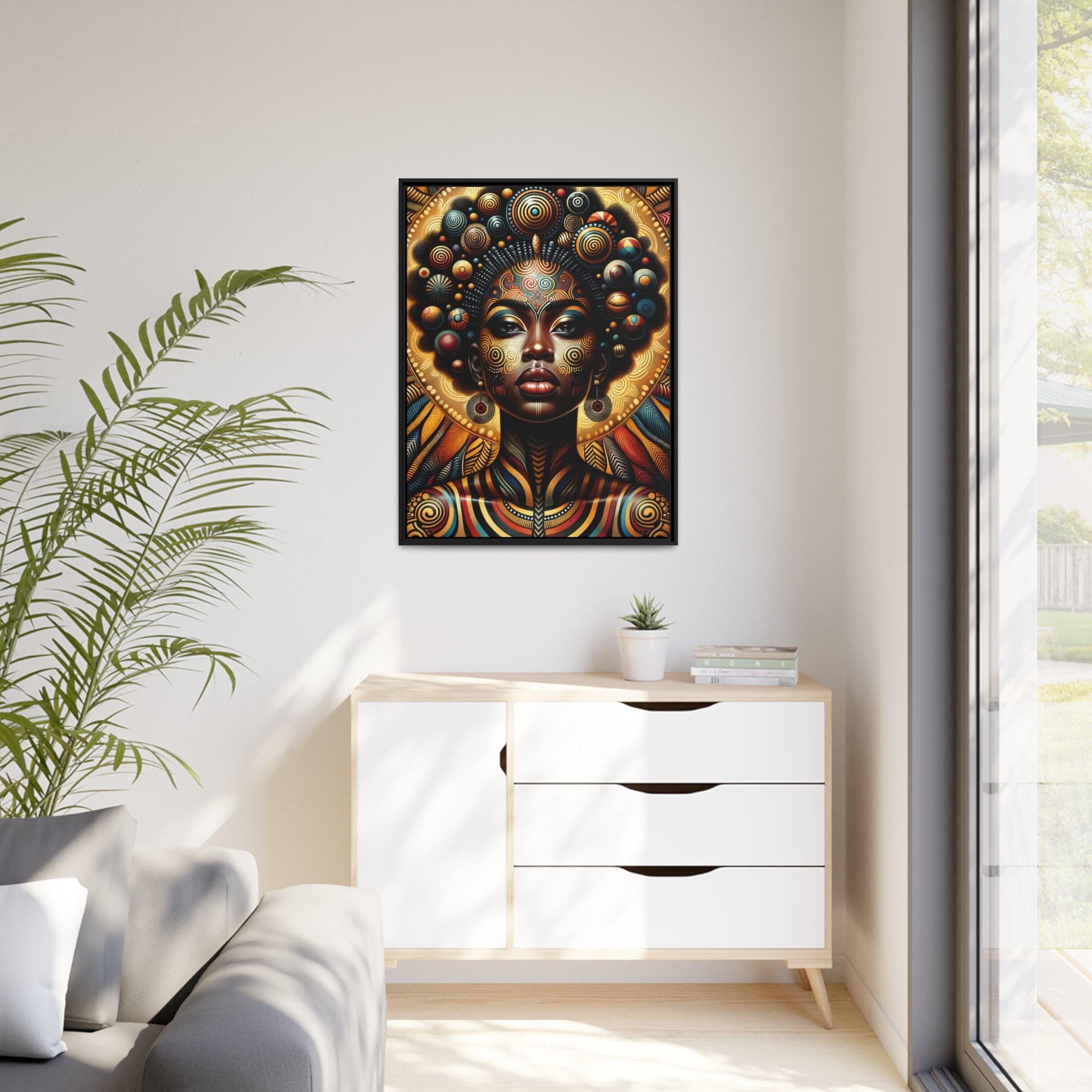 Printify Canvas Tableau "La grâce et la puissance des femmes africaines"