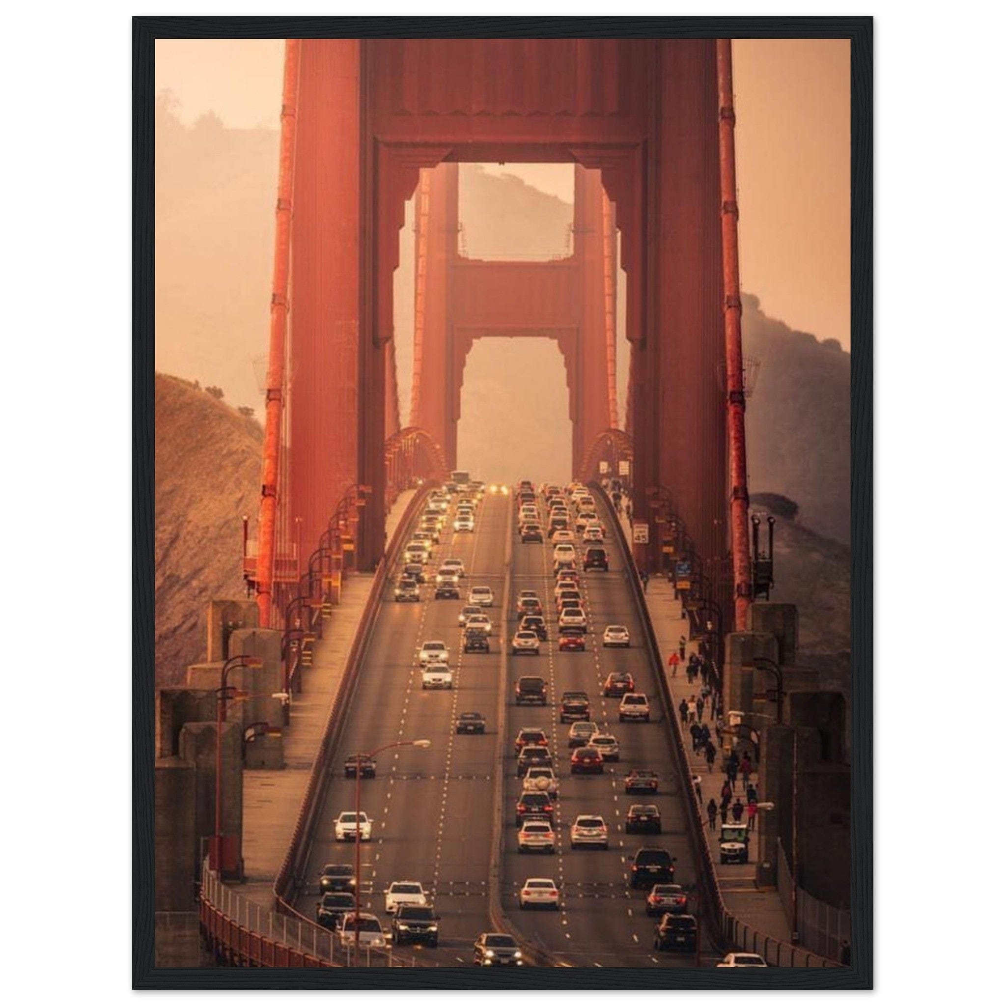 Gelato Print Material 45x60 cm / 18x24″ Tableau Ville San Francisco