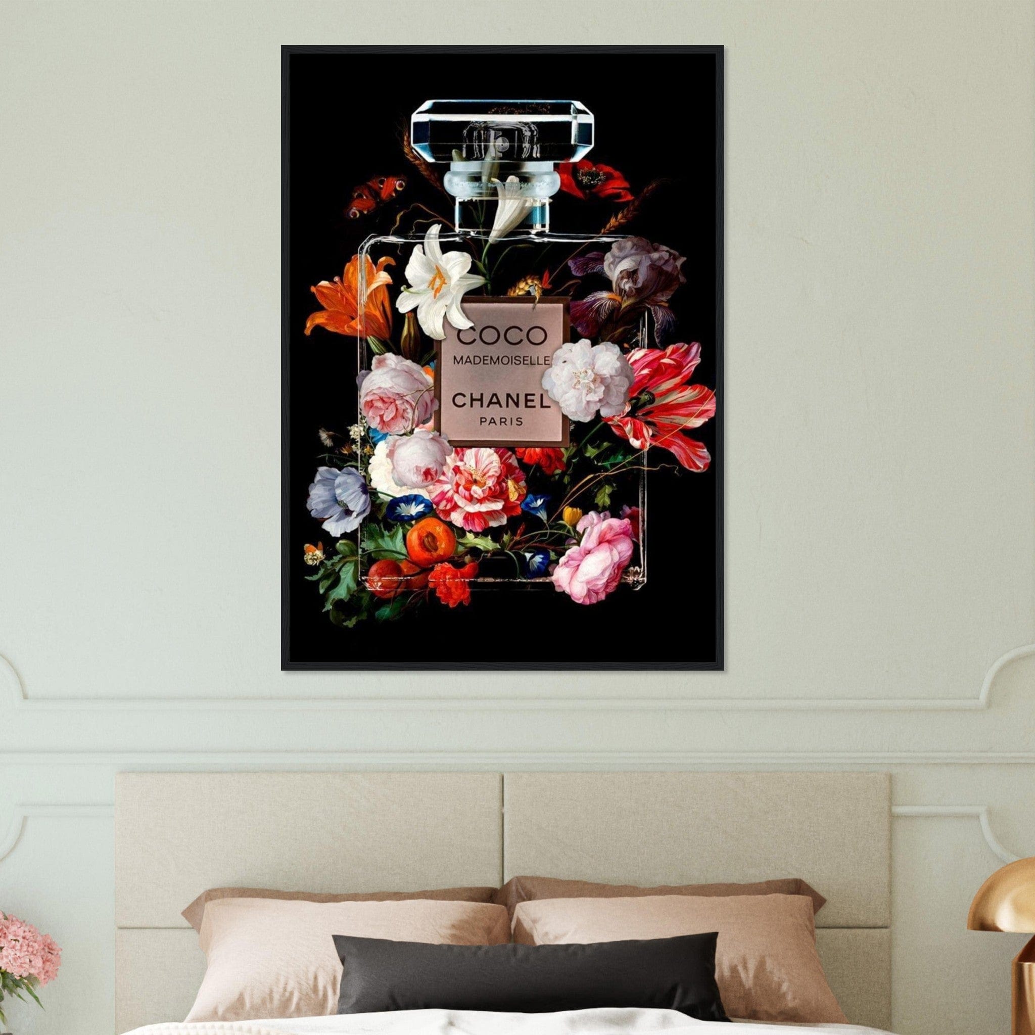 Canvanation Print Material Tableau Marque De Luxe Coco Fleurs