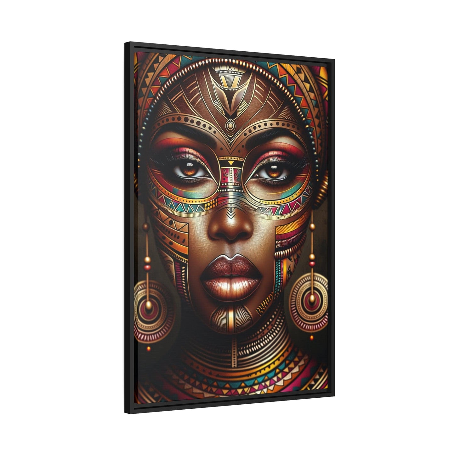 Tableau "La beauté et la force des femmes africaines" Canvanation