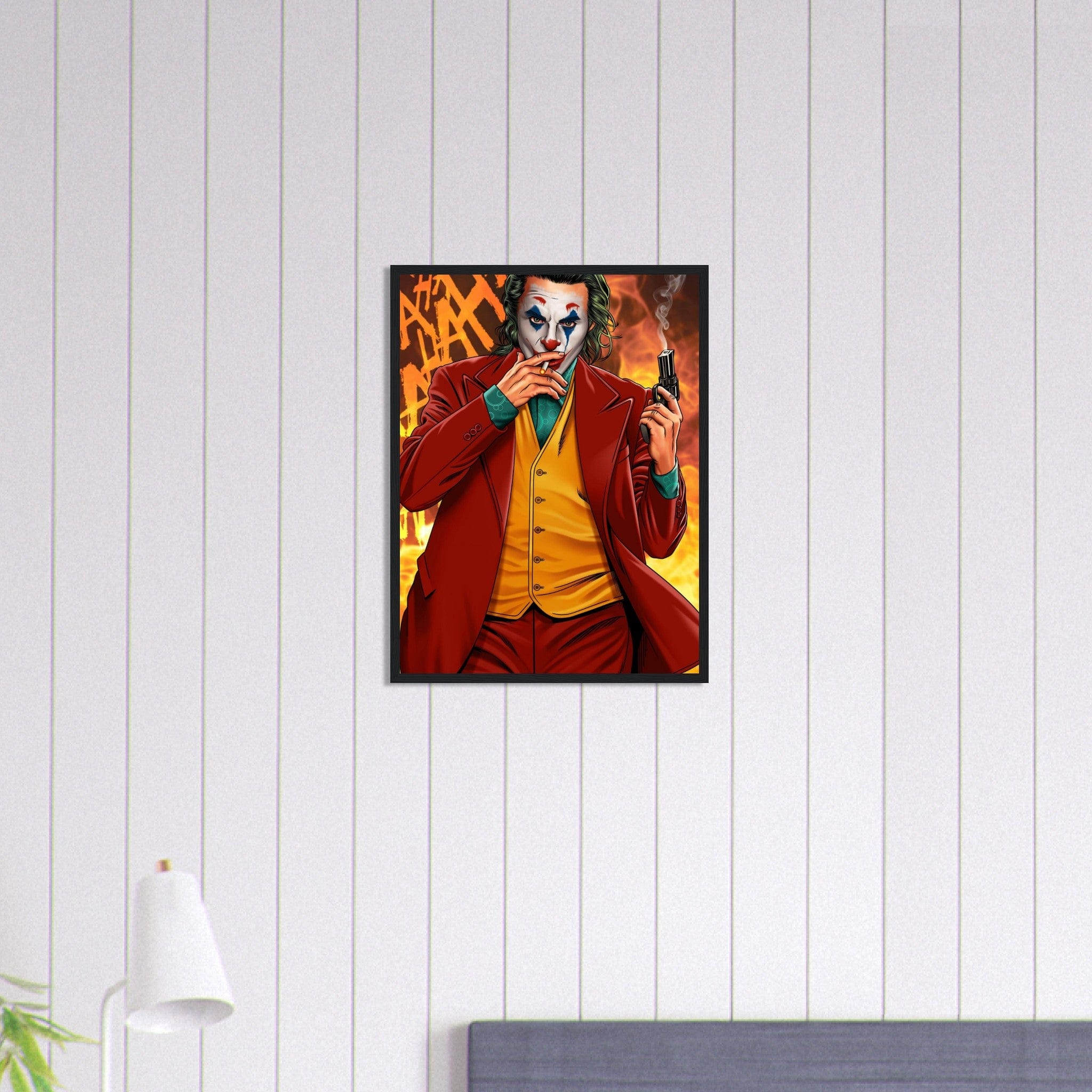 Canvanation Print Material Tableau Batman Joker