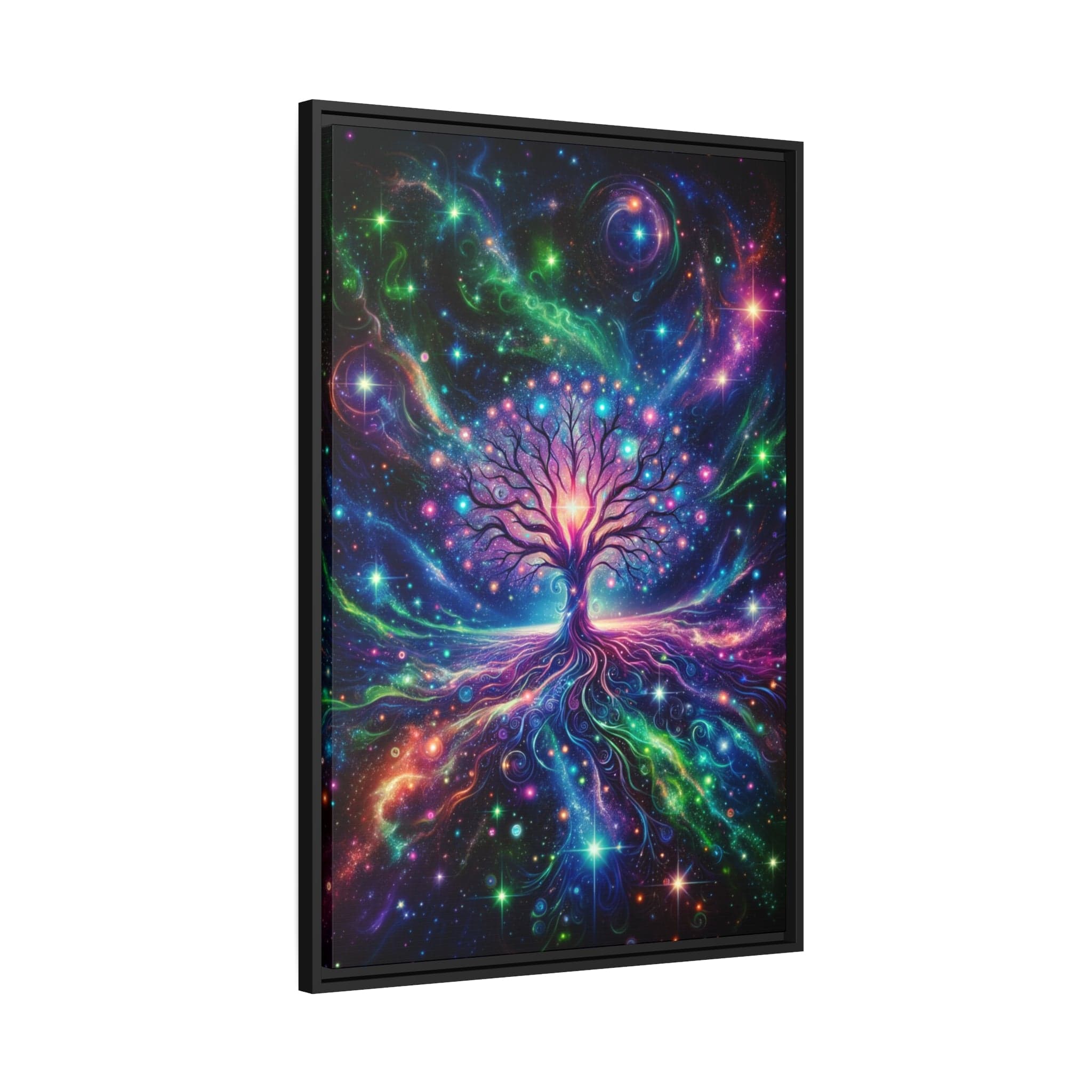 Printify Canvas Tableau Arbre De Vie L'Energie Du Cosmos