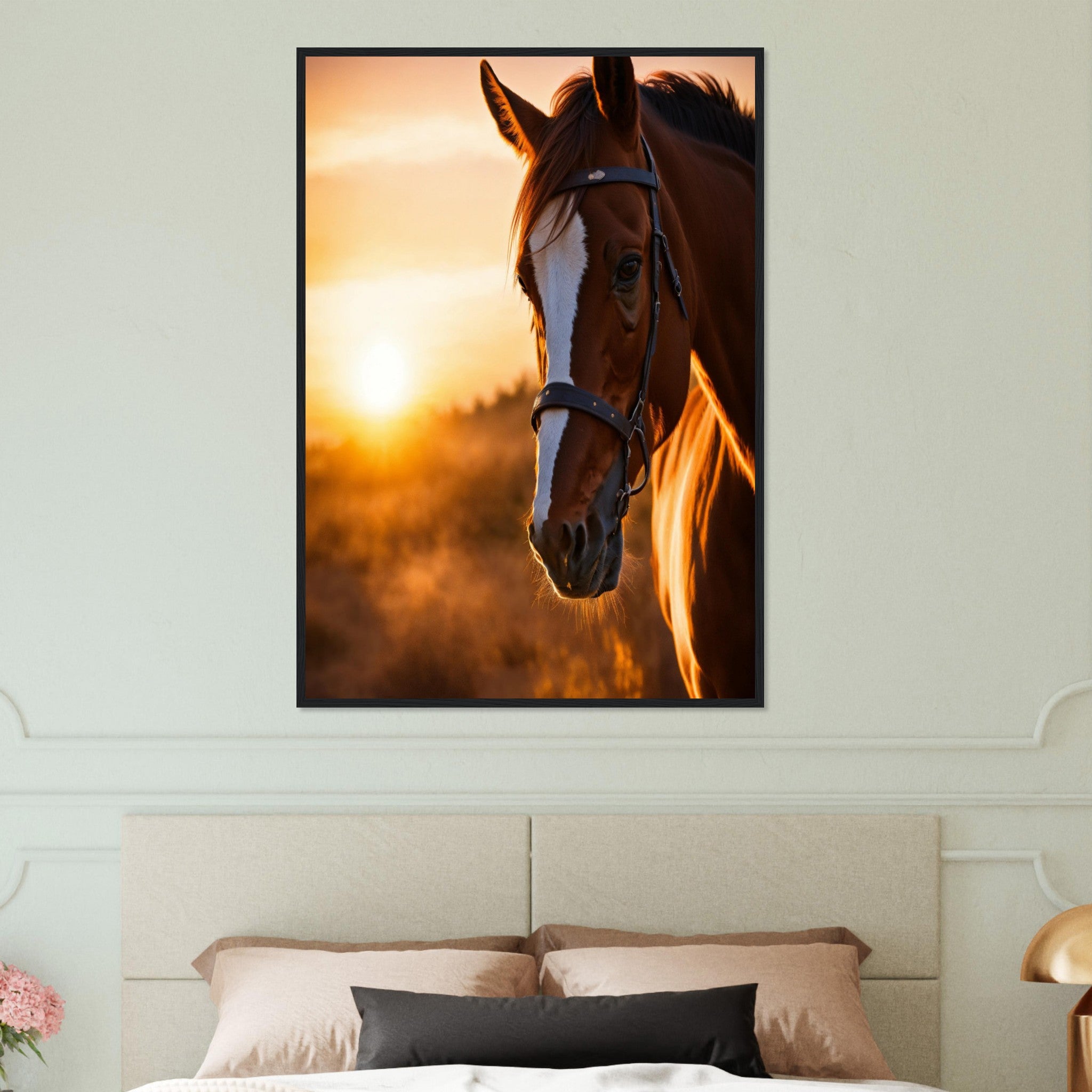 Canvanation Print Material Tableau Cheval Symphonie