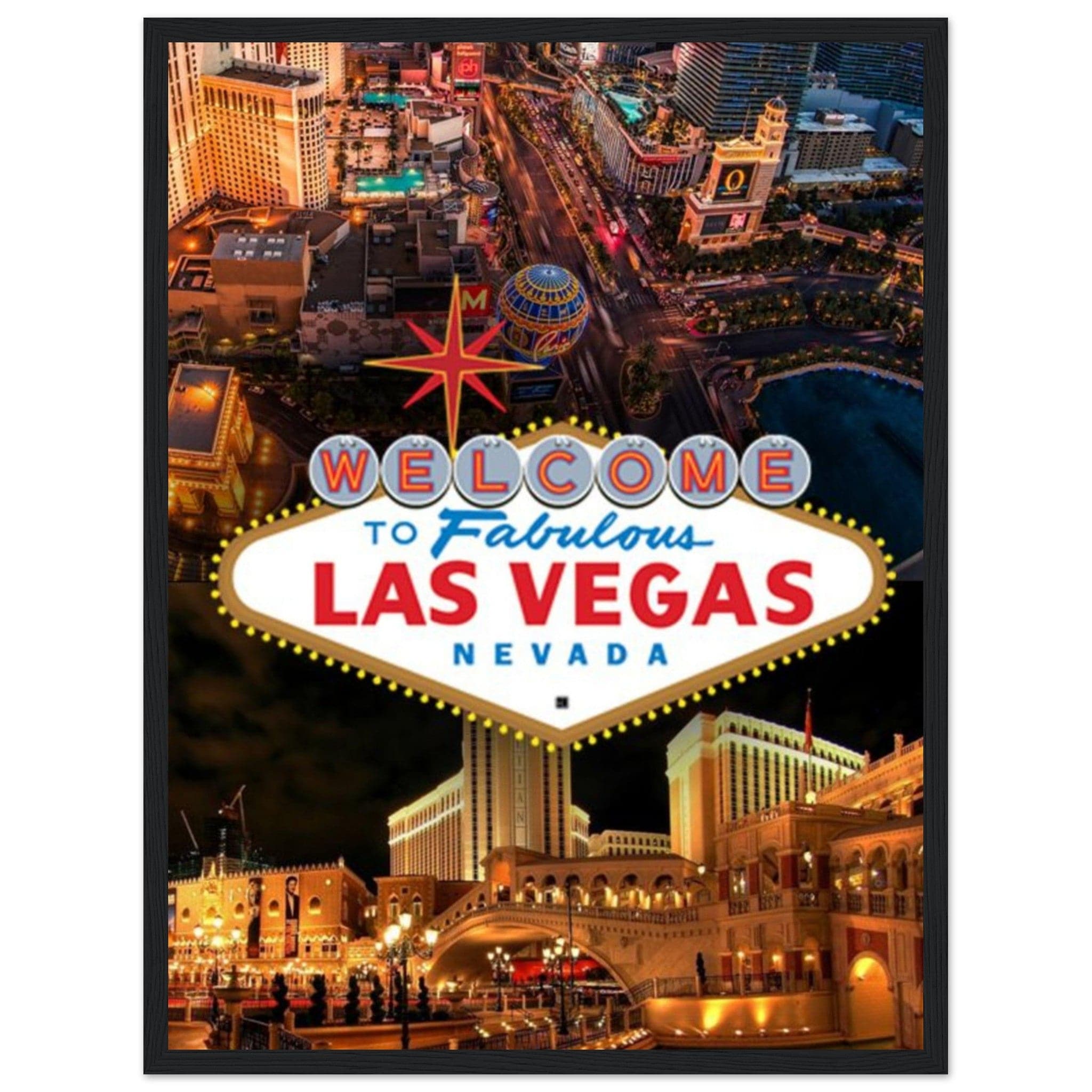 Gelato Print Material 45x60 cm / 18x24″ Tableau Ville Las Vegas